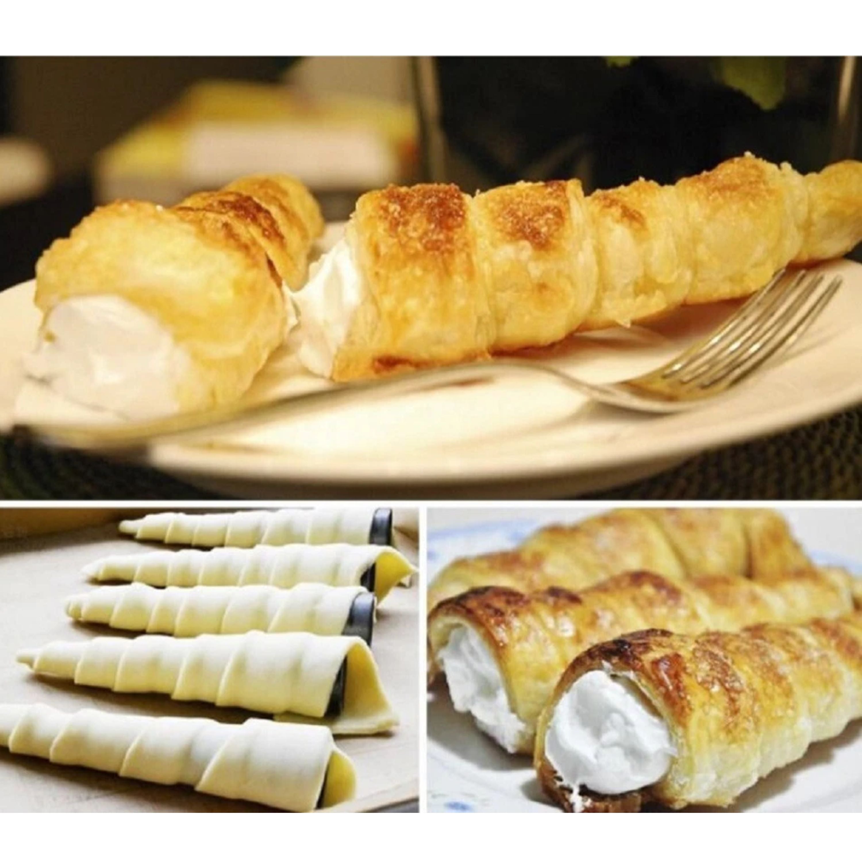 Kitcheniva Stainless Steel Pastry Molds Set 12 Pcs