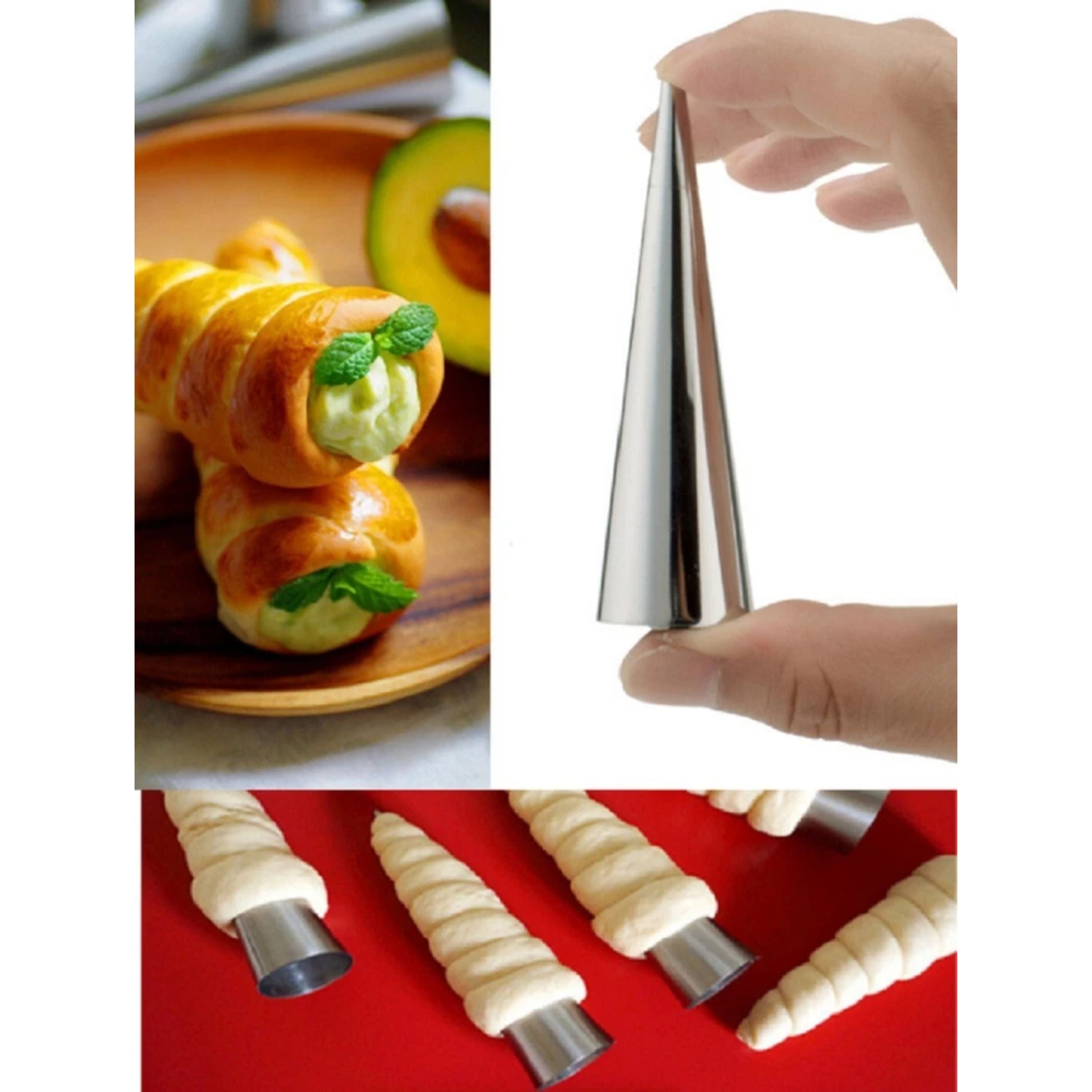 Kitcheniva Stainless Steel Pastry Molds Set 12 Pcs