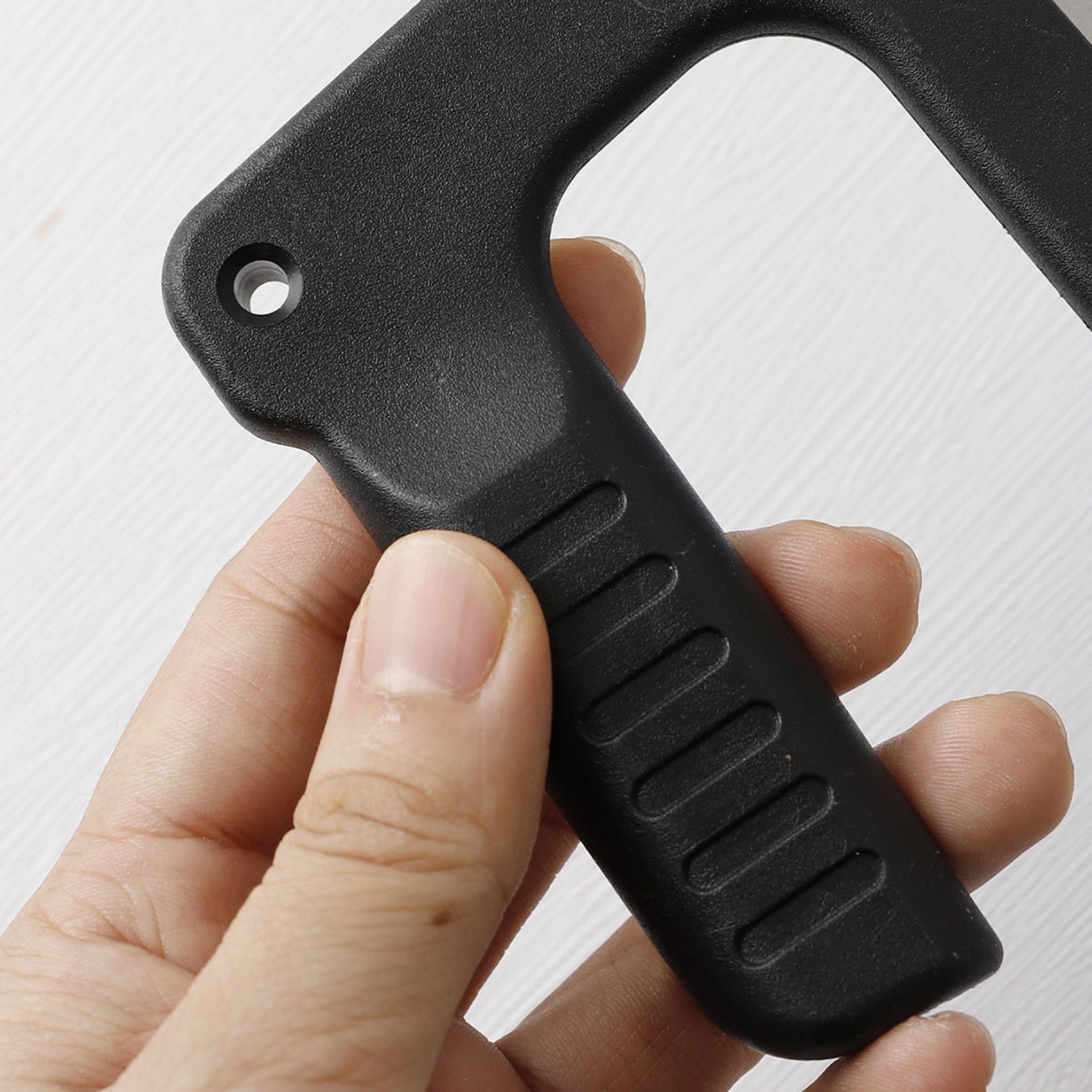 Kitcheniva Crinkle Cutter with Plastic Handle, Black, 1 Pcs