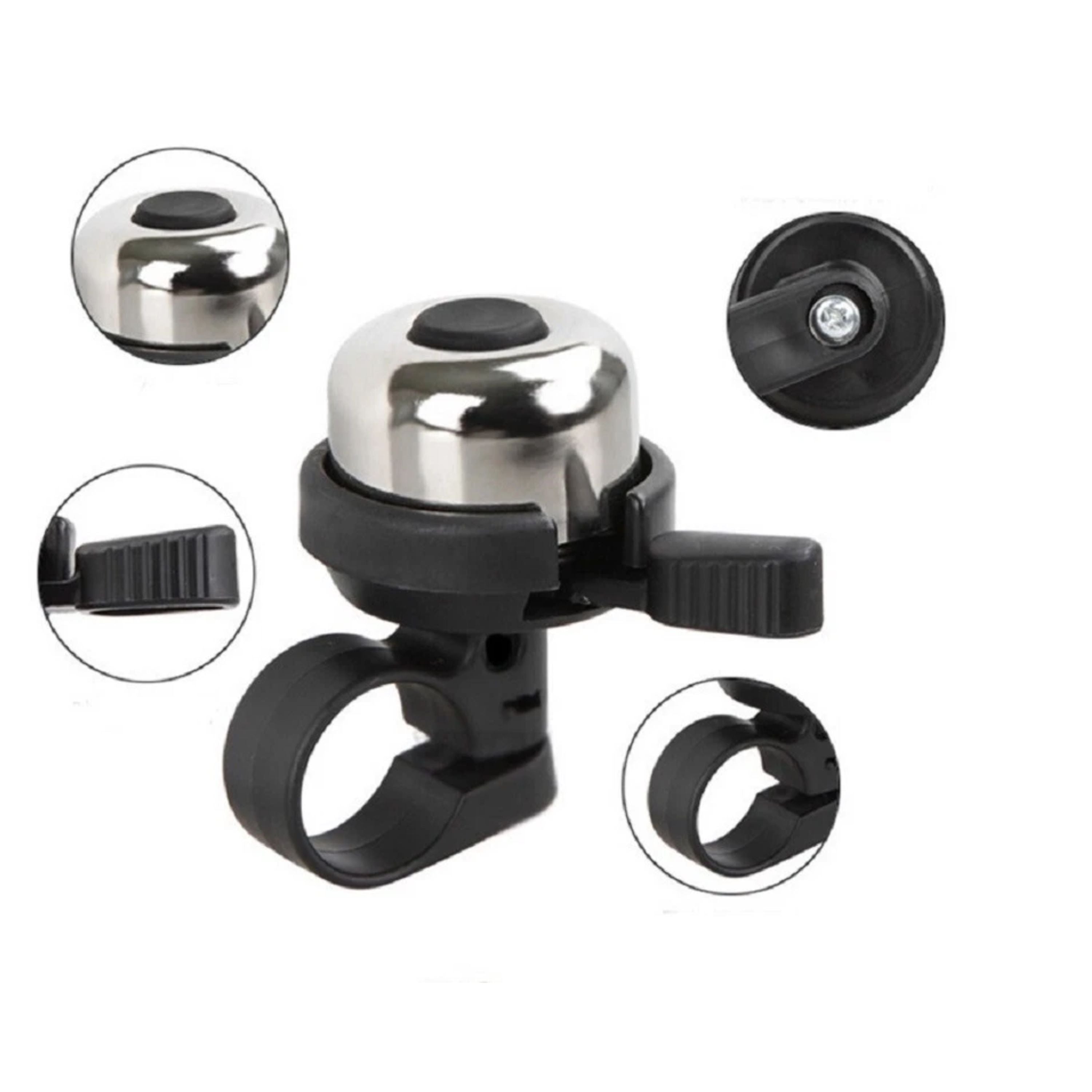 Kitcheniva Metal Bicycle Ring Horn Handlebar Bell Black