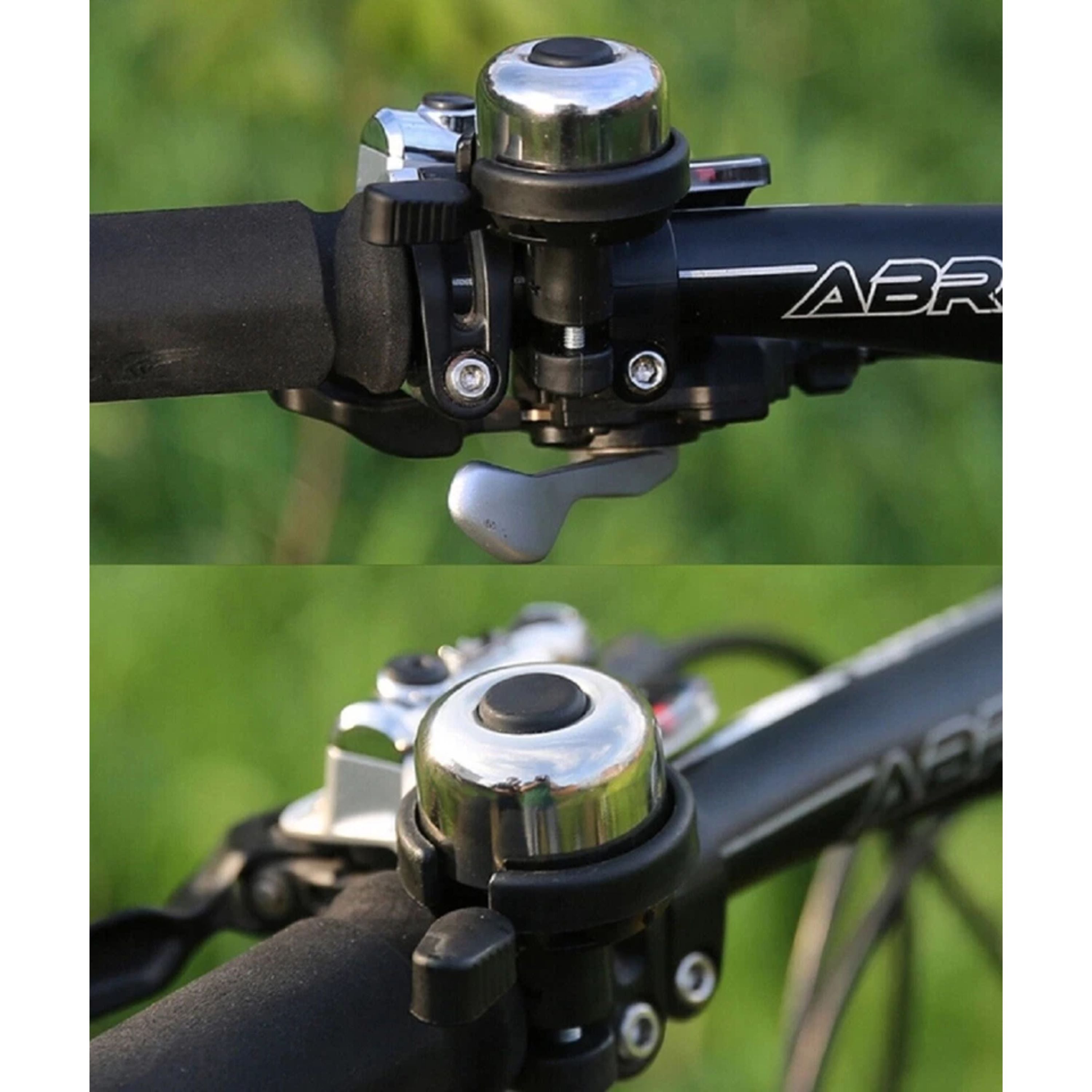 Kitcheniva Metal Bicycle Ring Horn Handlebar Bell Black