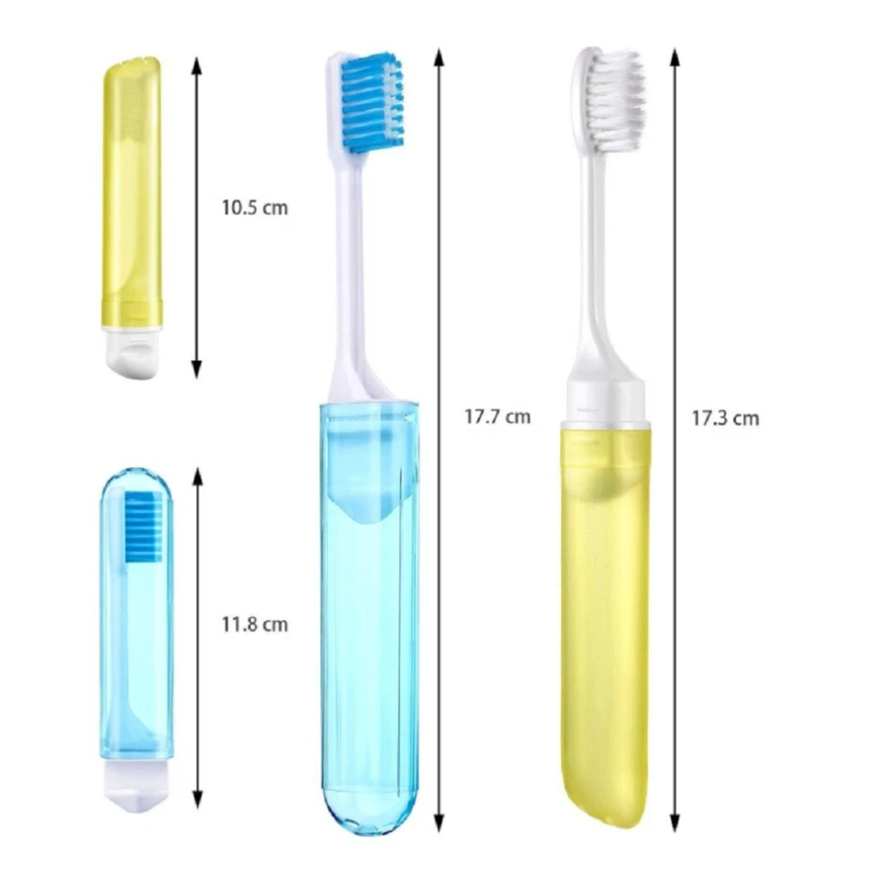 Kitcheniva Portable Travel Toothbrush With Protective Case