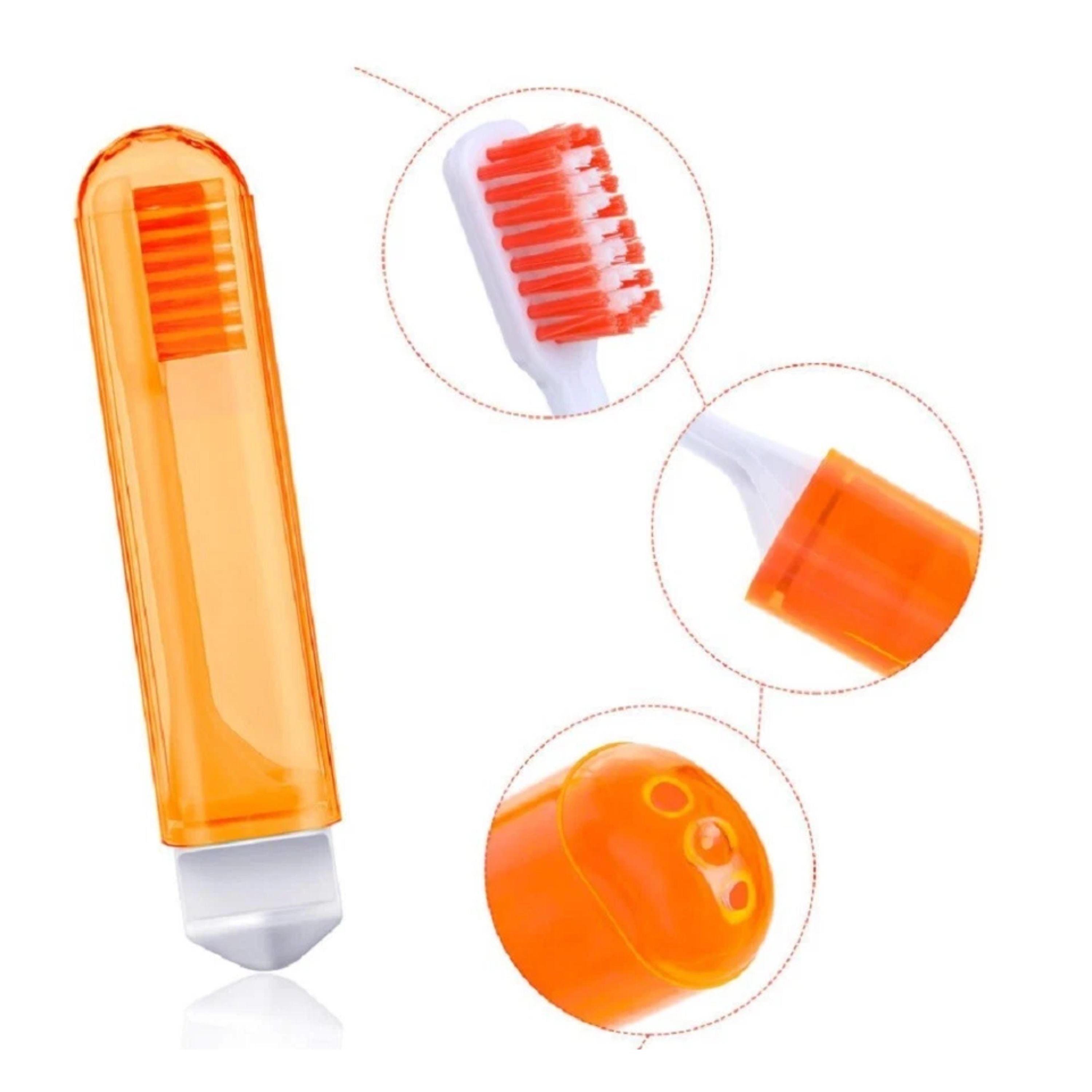 Kitcheniva Portable Travel Toothbrush With Protective Case