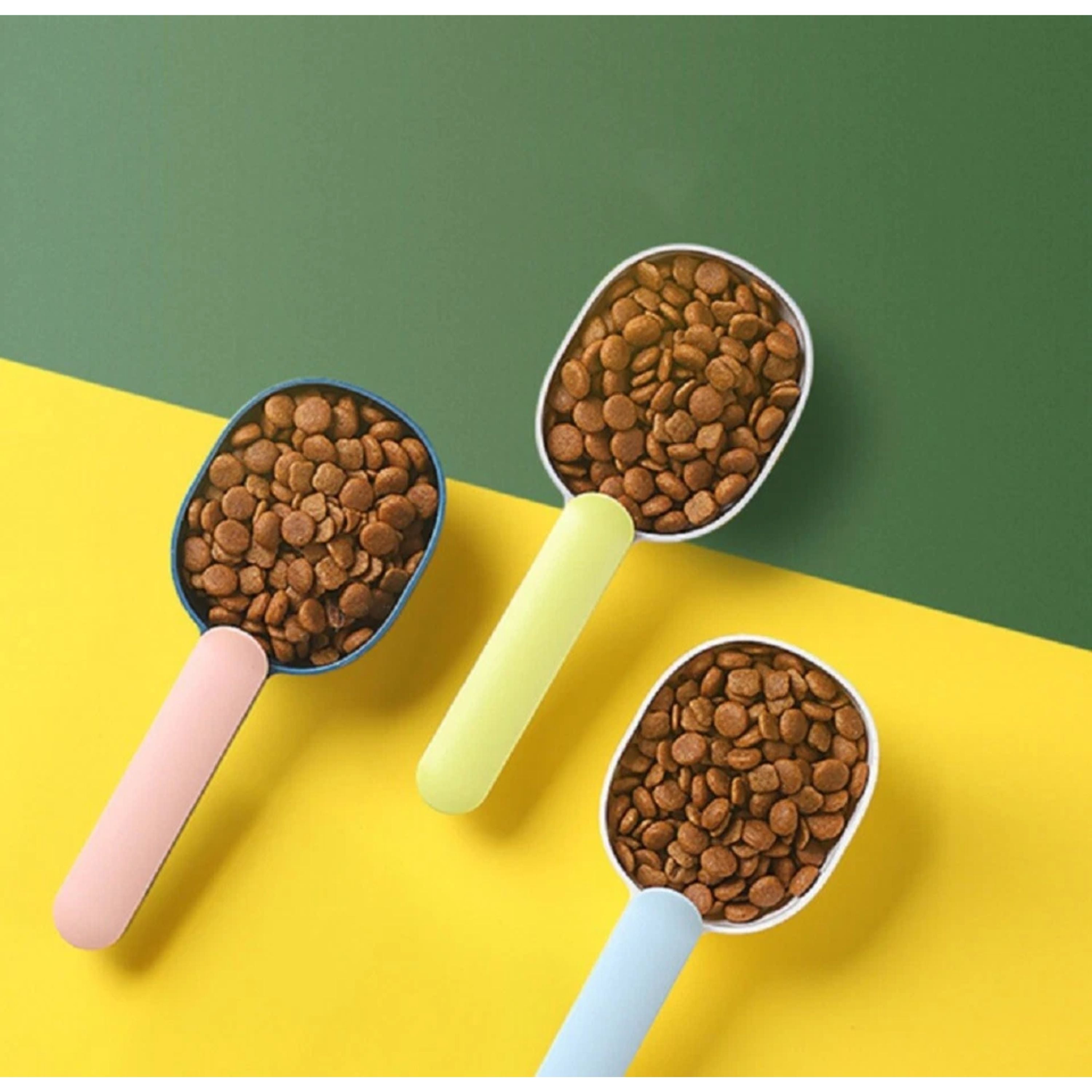 Kitcheniva Pet Food Scoop With Clip Handle