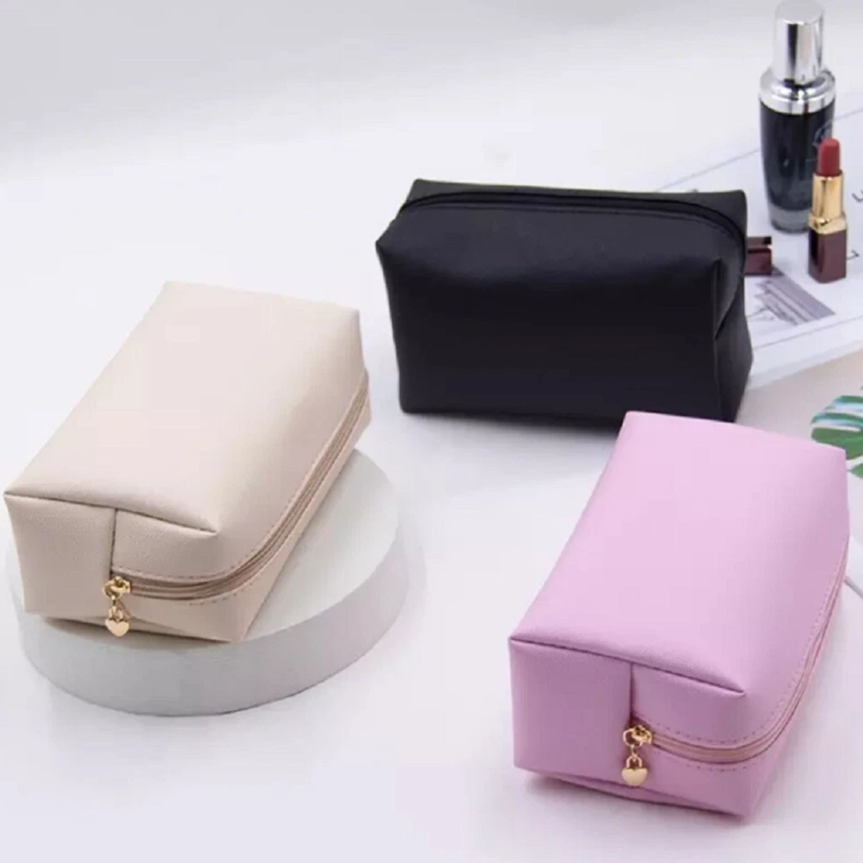 Kitcheniva Waterproof PU Leather Makeup Bag