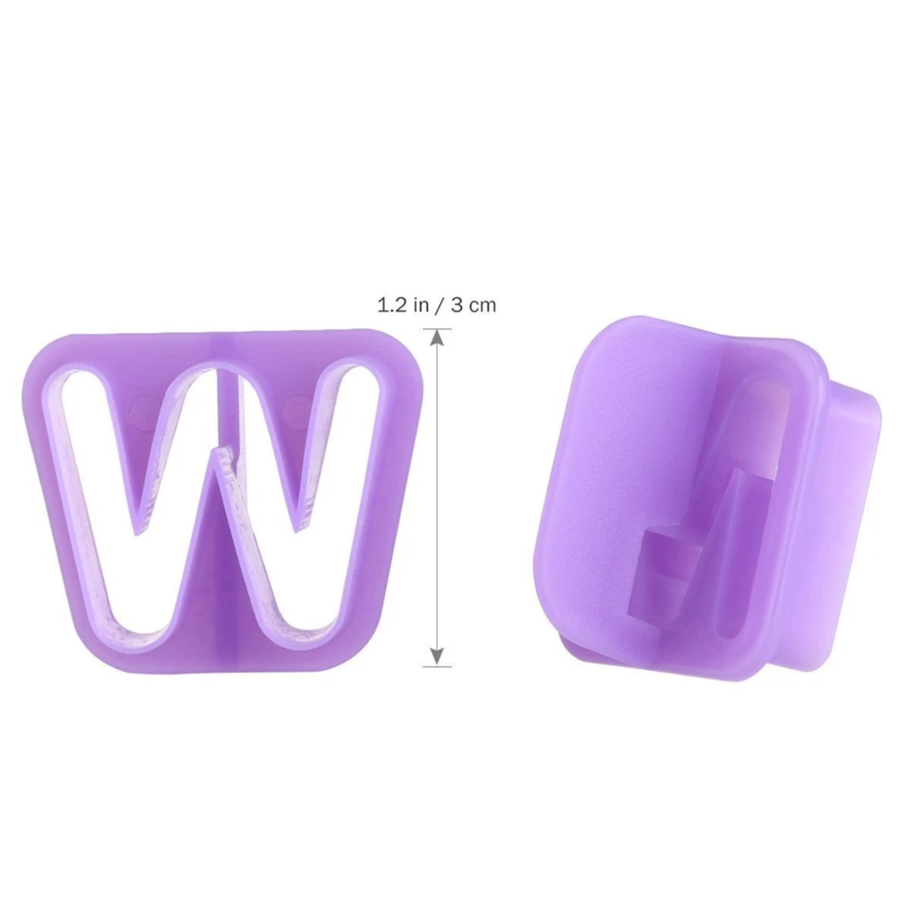 Kitcheniva Alphabet Number Fondant Cake Decorating Set 40 Pcs