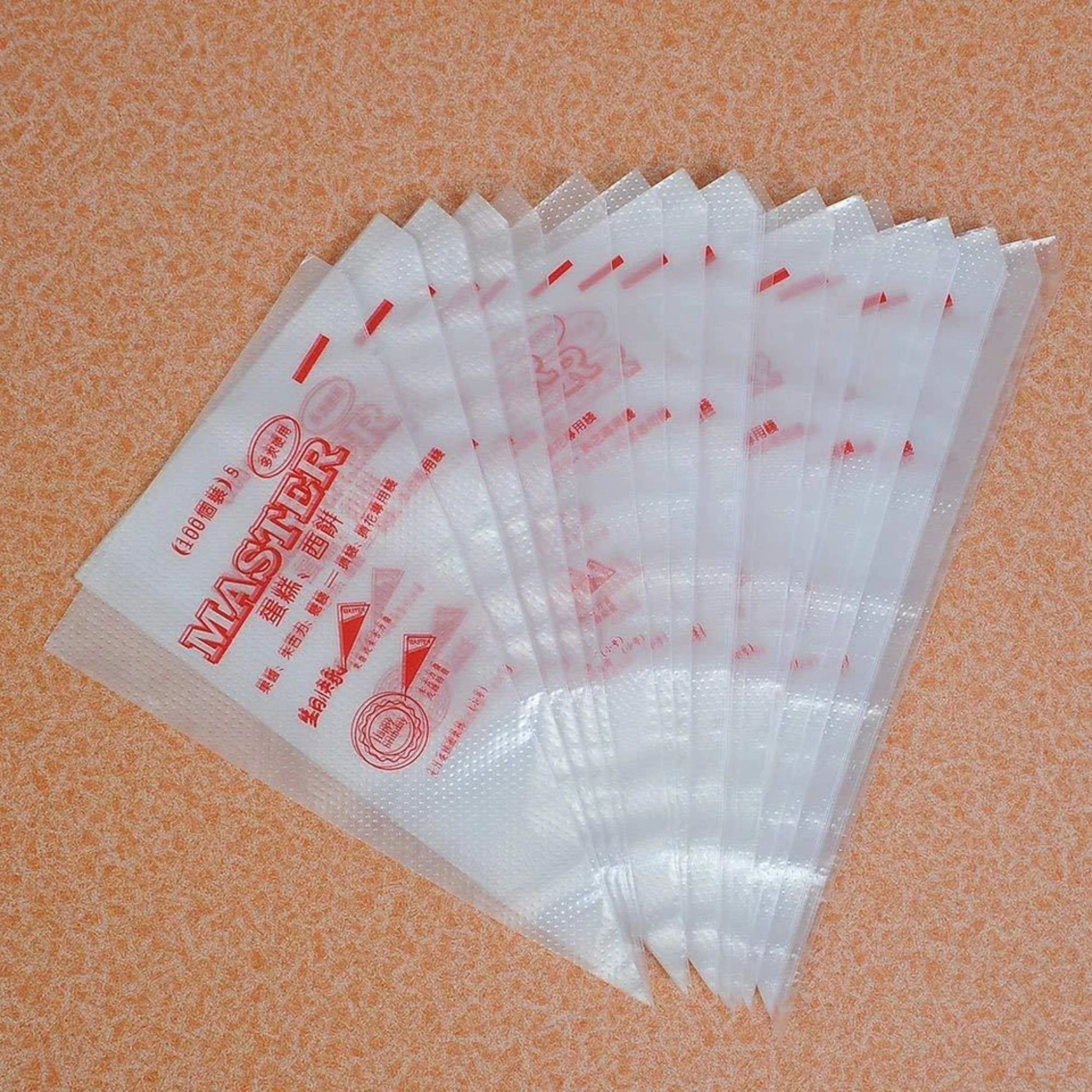 Kitcheniva Disposable Pastry Bags 100 Pcs