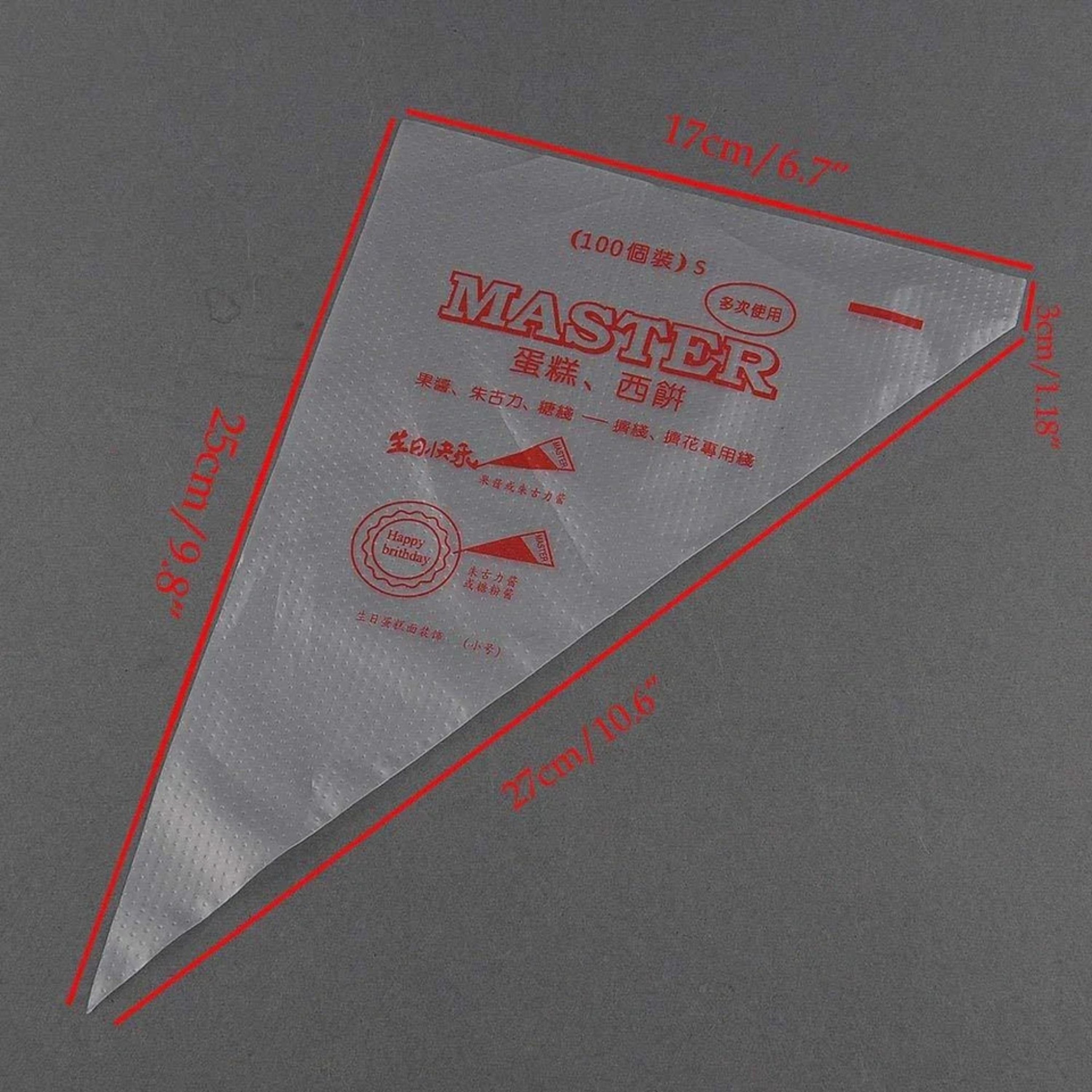 Kitcheniva Disposable Pastry Bags 100 Pcs