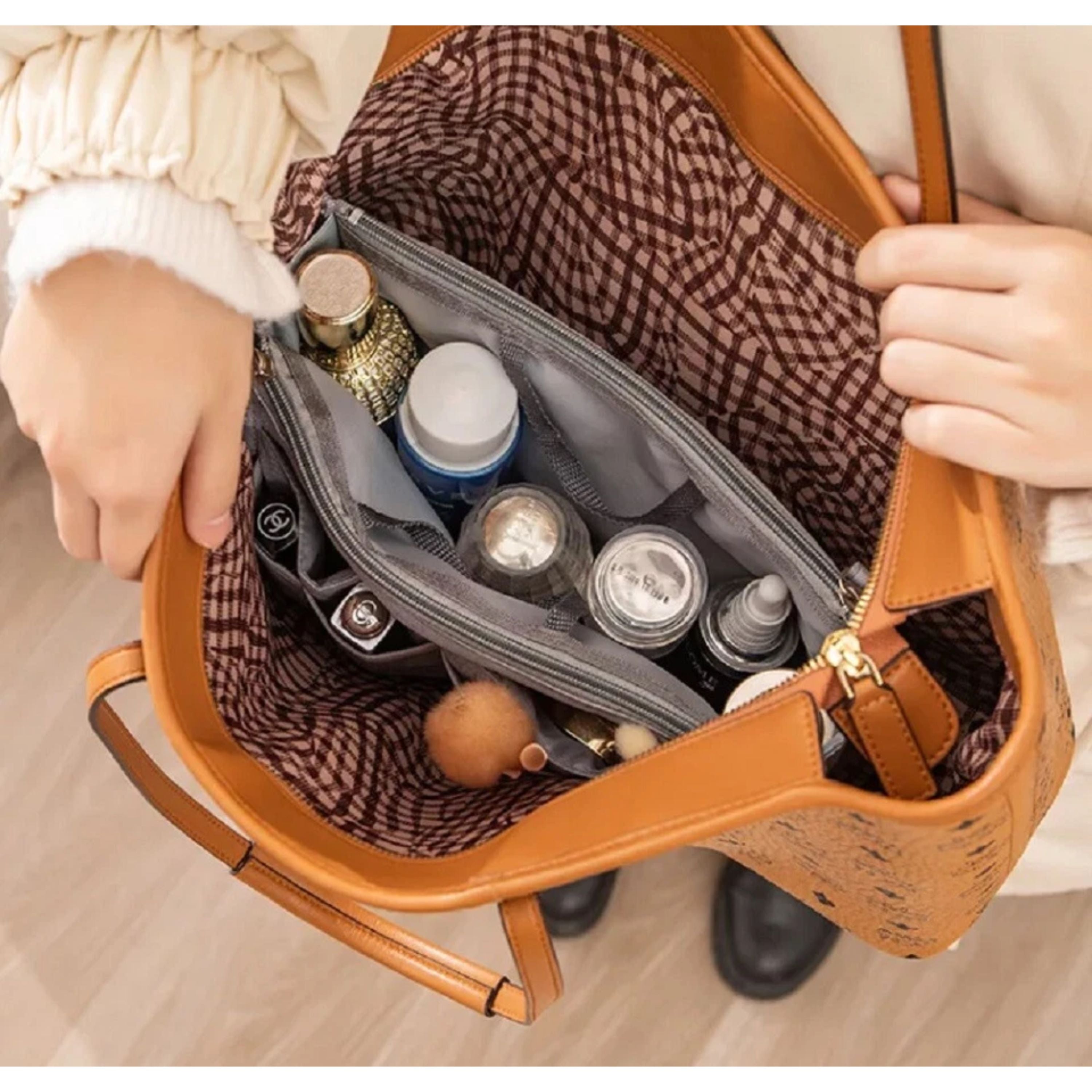 Kitcheniva Multi-Pocket Handbag Organizer Insert