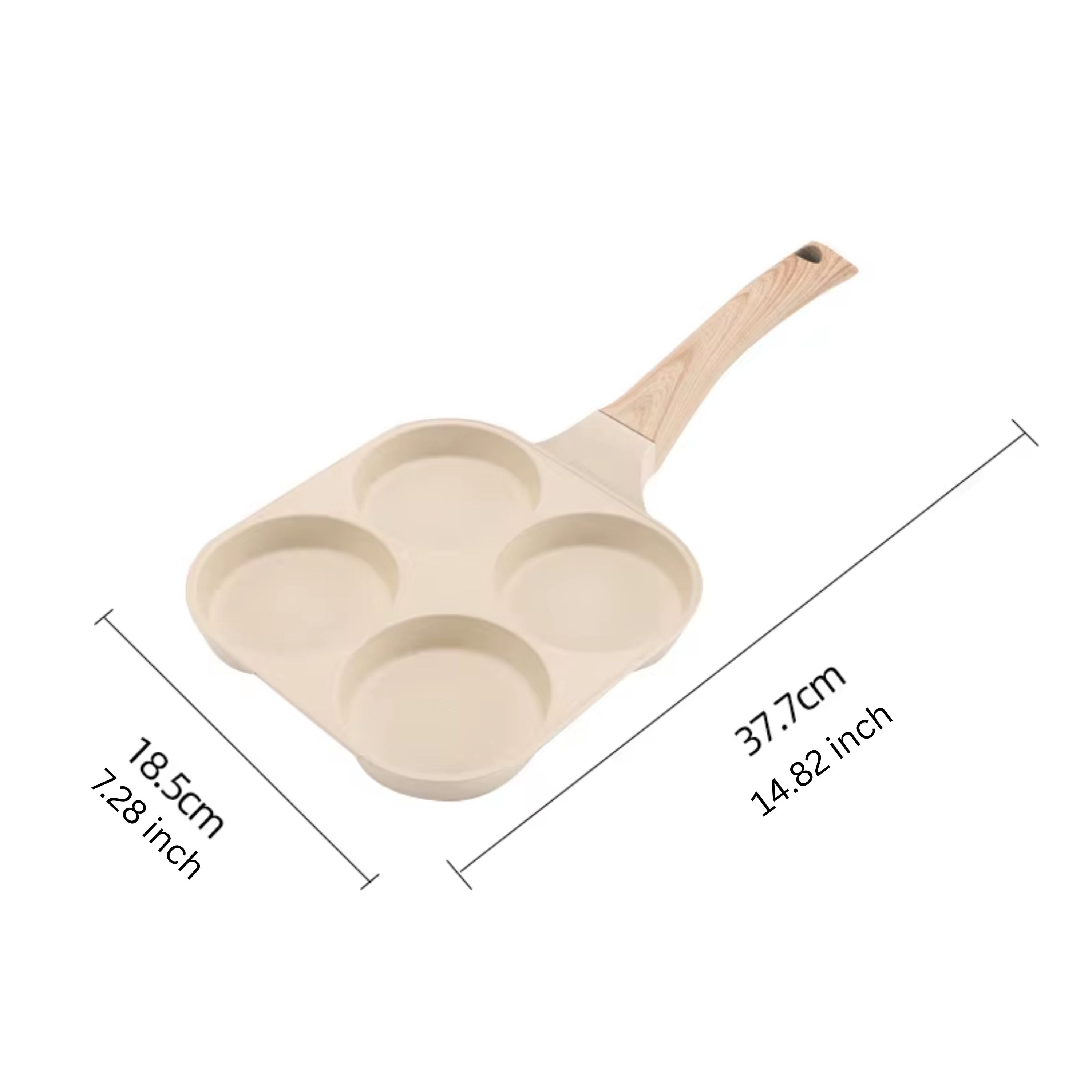 Kitcheniva Four-Hole Nonstick Egg Frying Pan