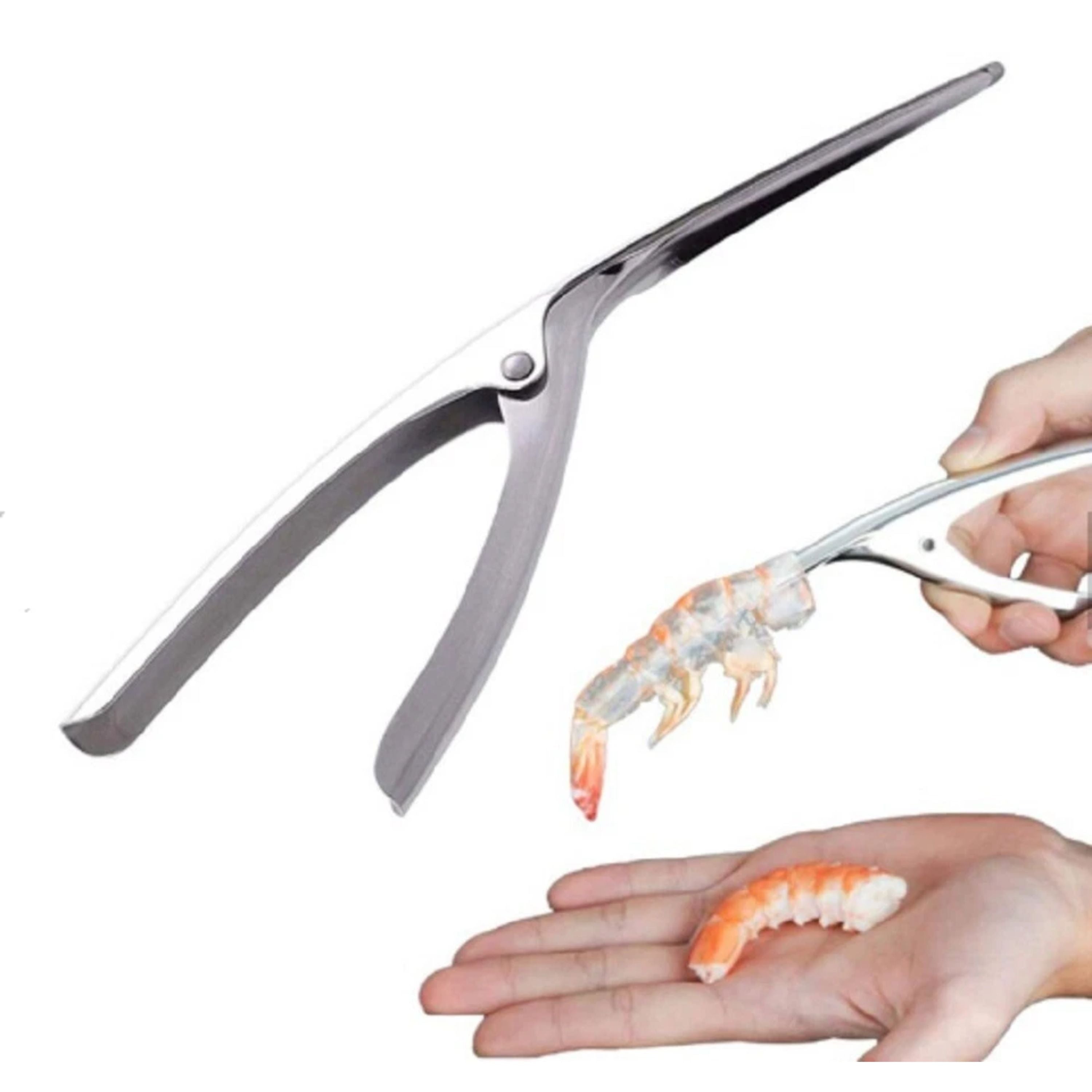 Kitcheniva Stainless Steel Prawn Peeler Shrimp Deveiner