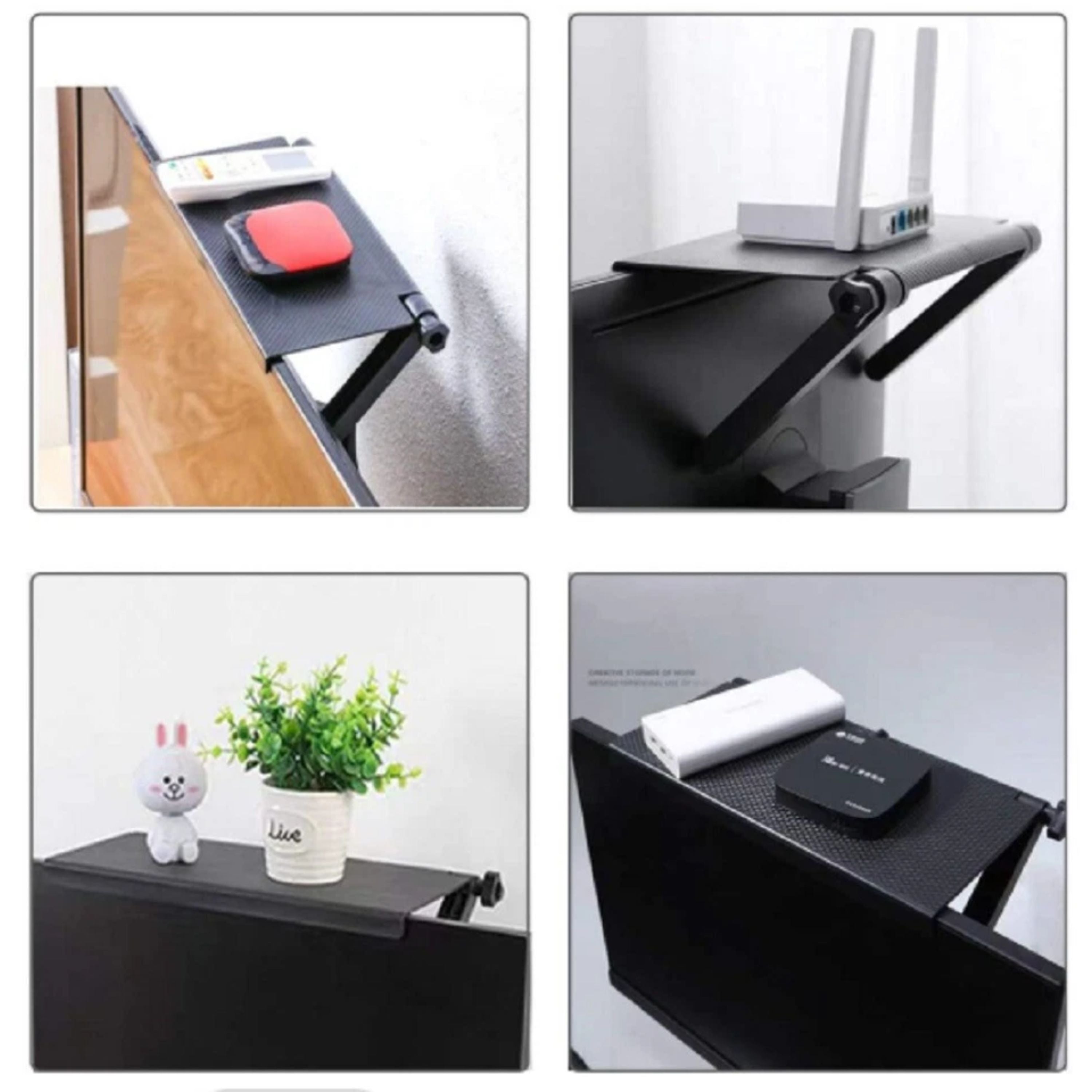 Kitcheniva Adjustable TV Computer Screen Top Shelf