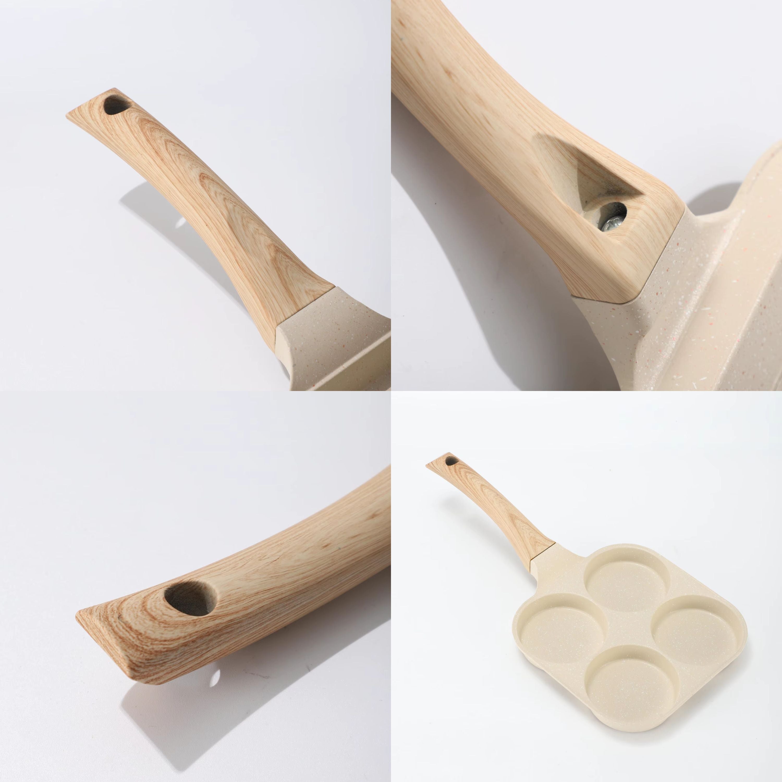 Kitcheniva Four-Hole Nonstick Egg Frying Pan