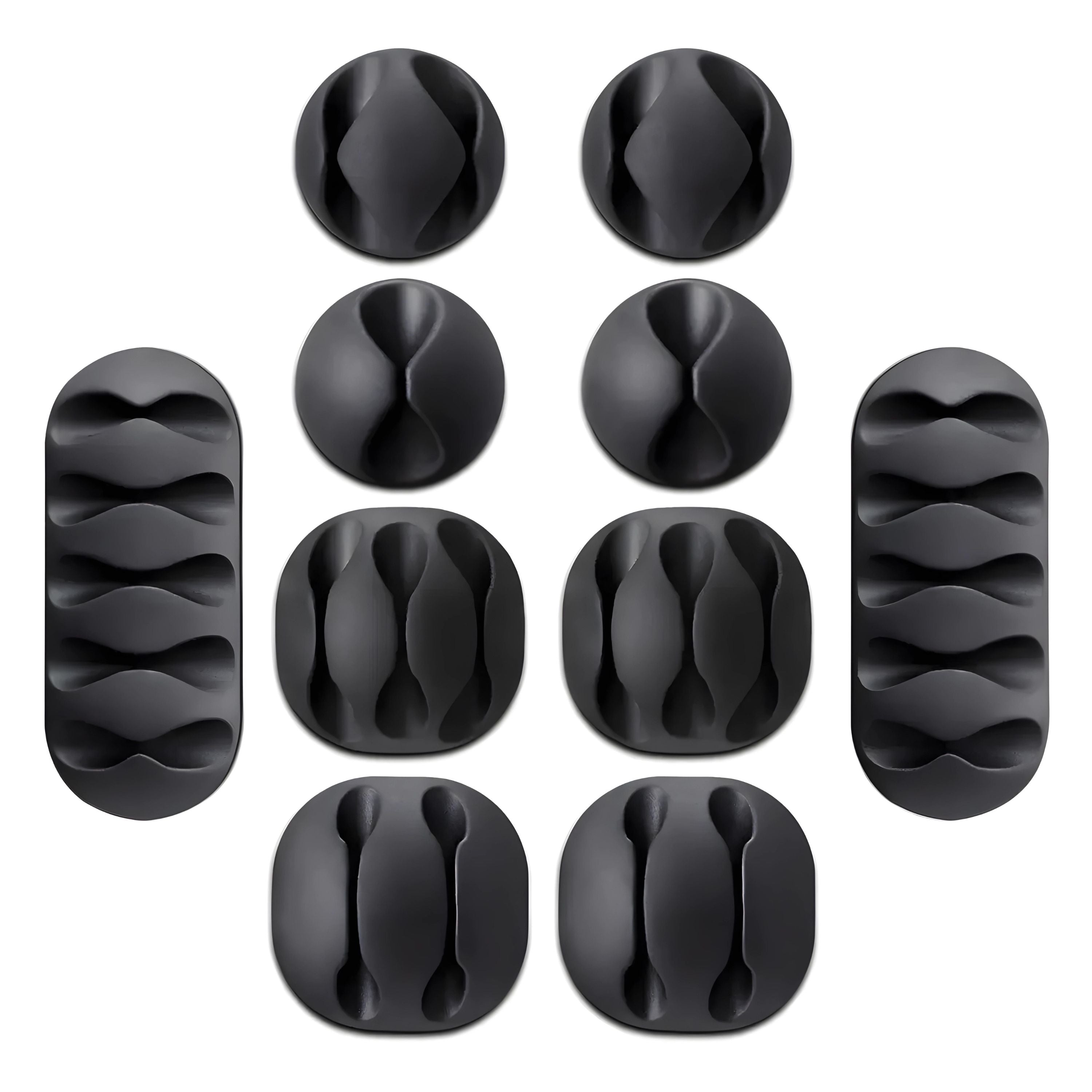 Kitcheniva Desktop Cable Clip Organizer Set 10 Pcs