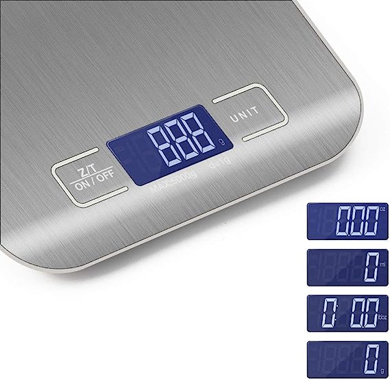 Kitcheniva Food Diet Postal Scale Weight Balance 1-5000KG