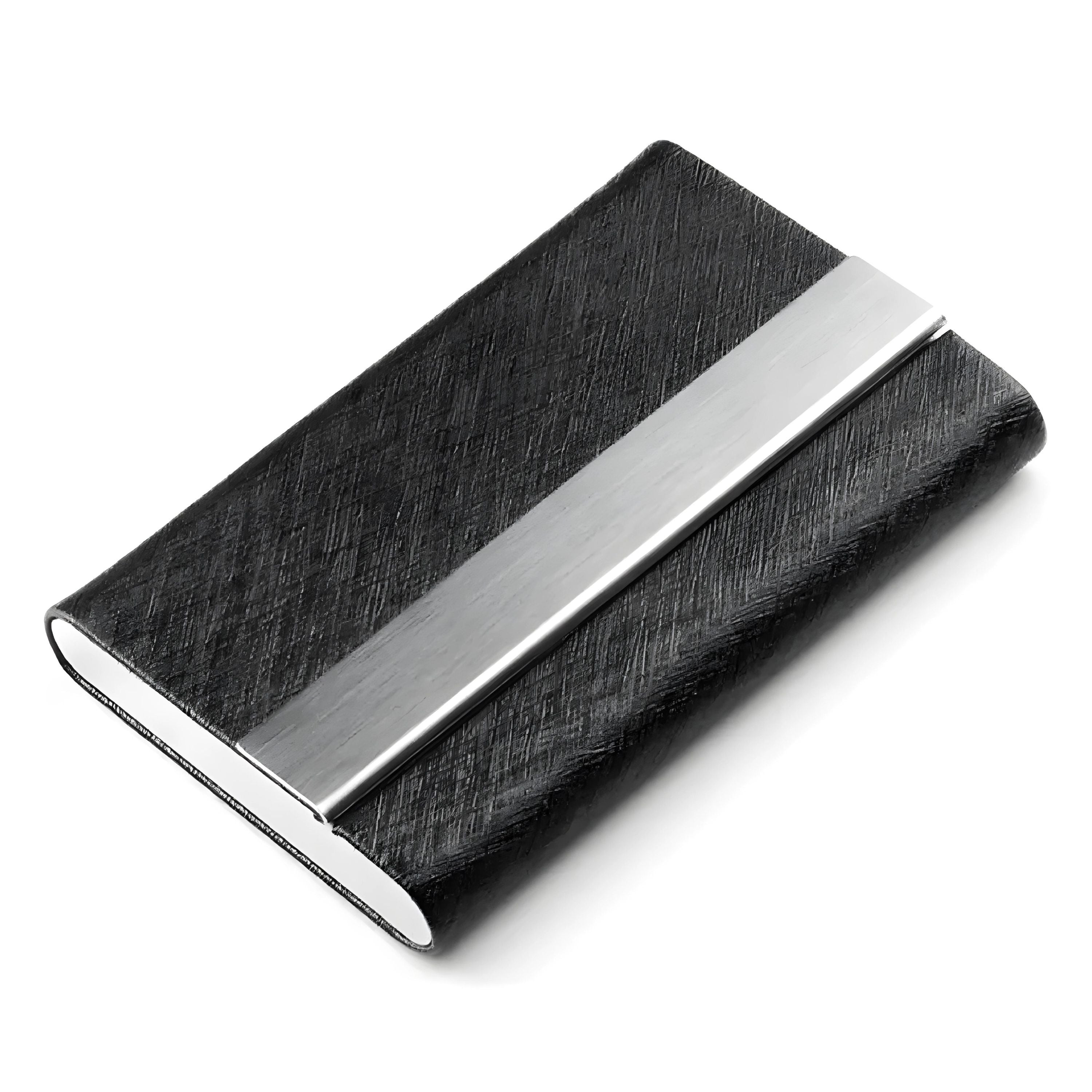 Kitcheniva Slim Metal PU Leather Pocket Card Holder