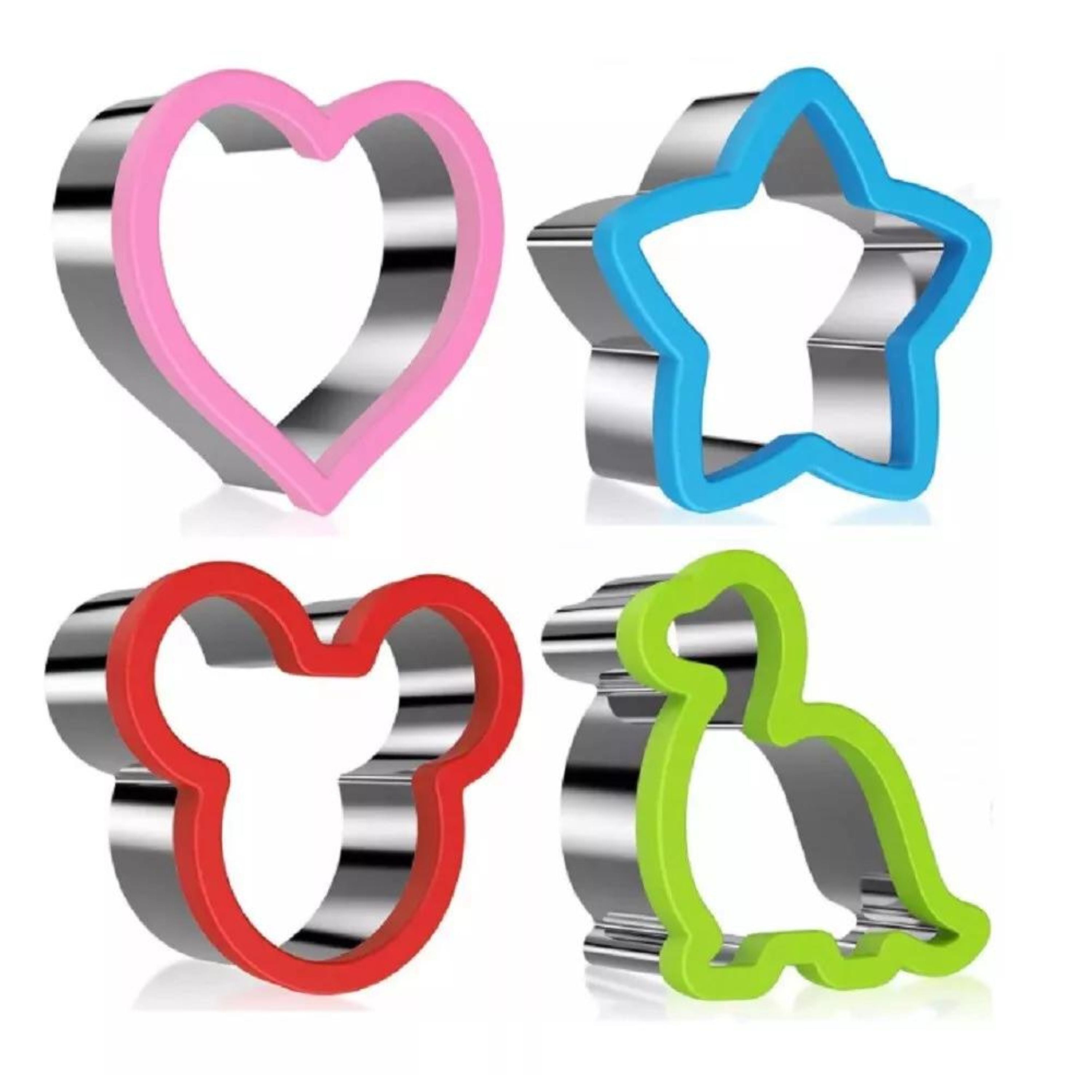 Kitcheniva Stainless Steel Cookie Biscuit Cutter Set