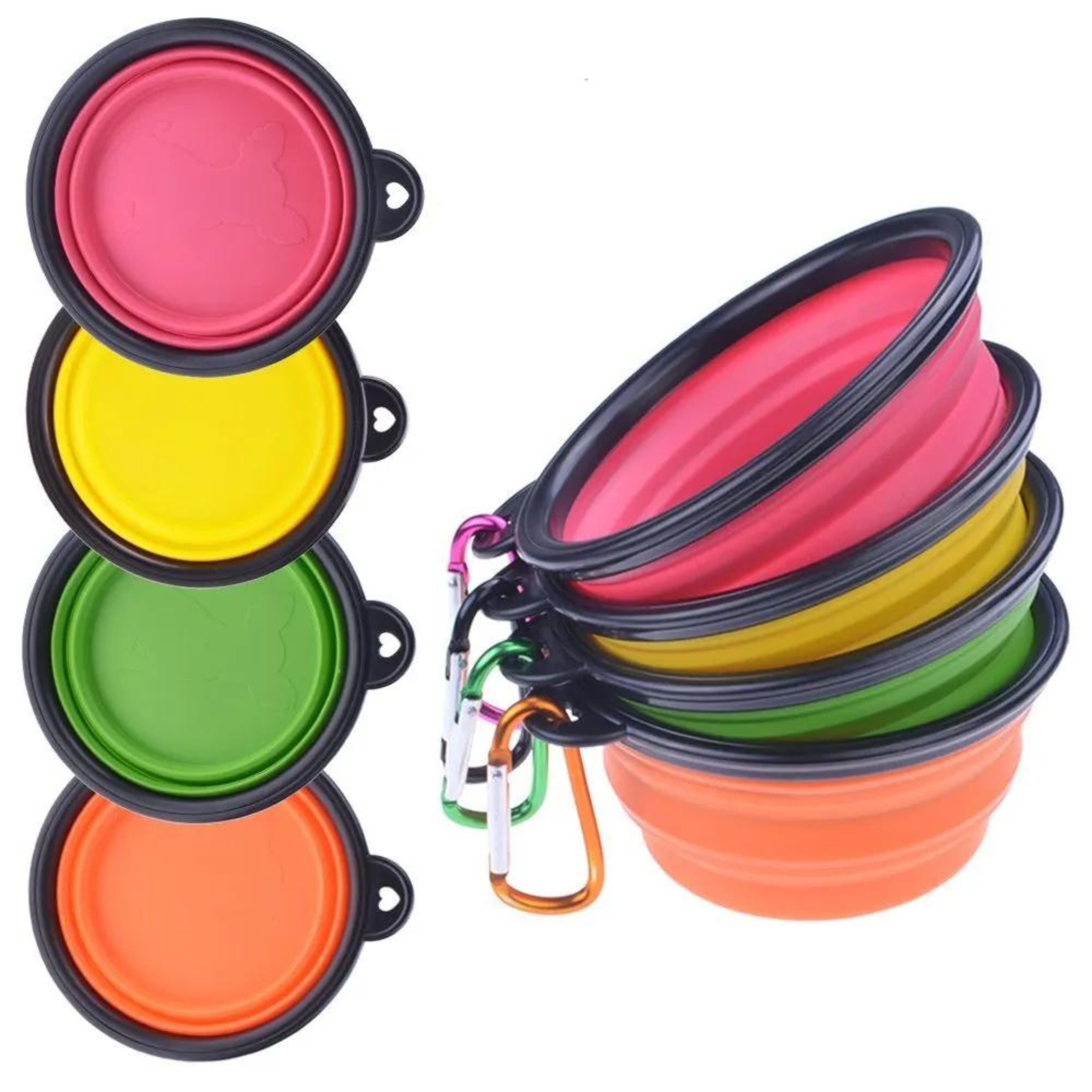 Kitcheniva Portable Collapsible Pet Bowl 4 Pcs