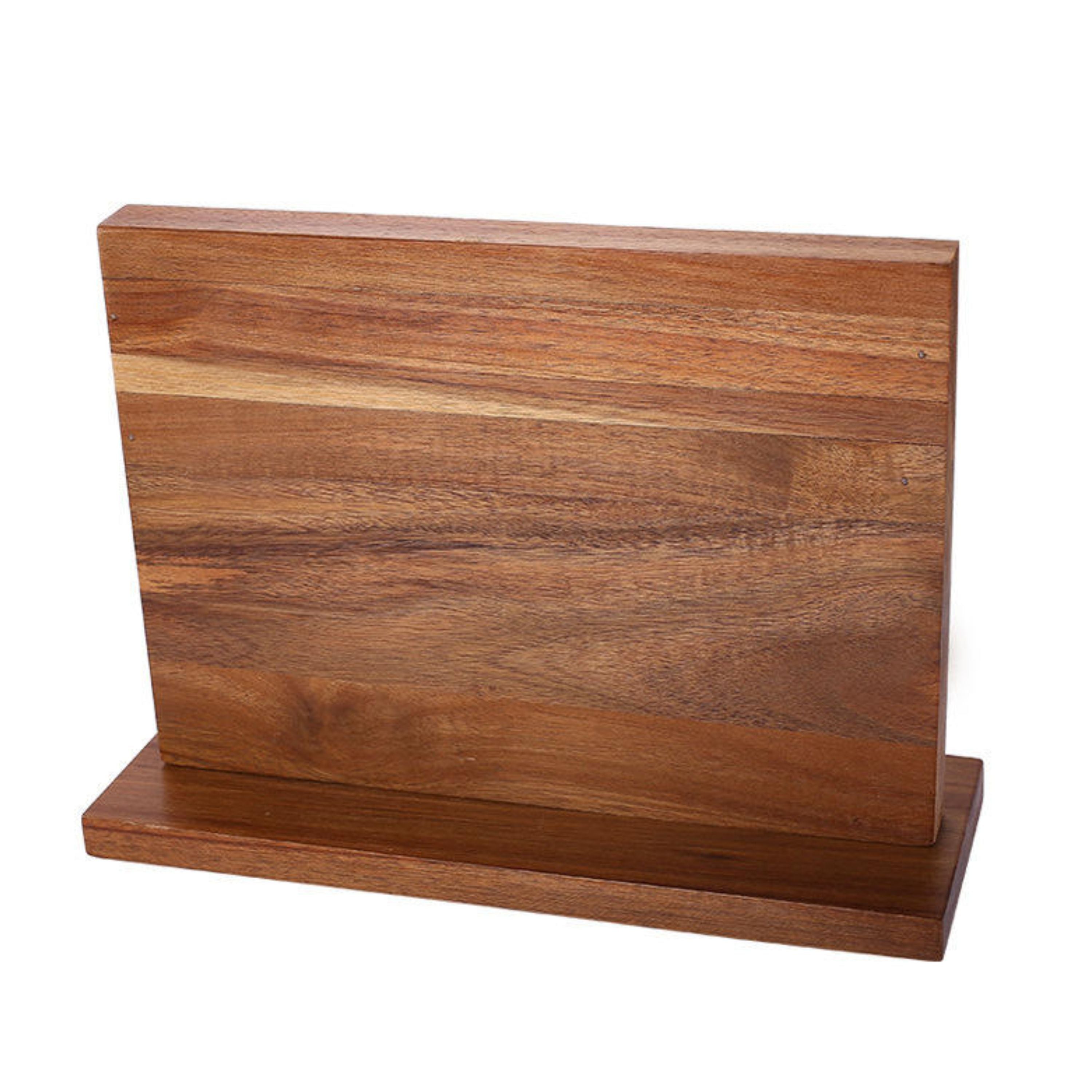 Kitcheniva Acacia Wood Magnetic Knife Block