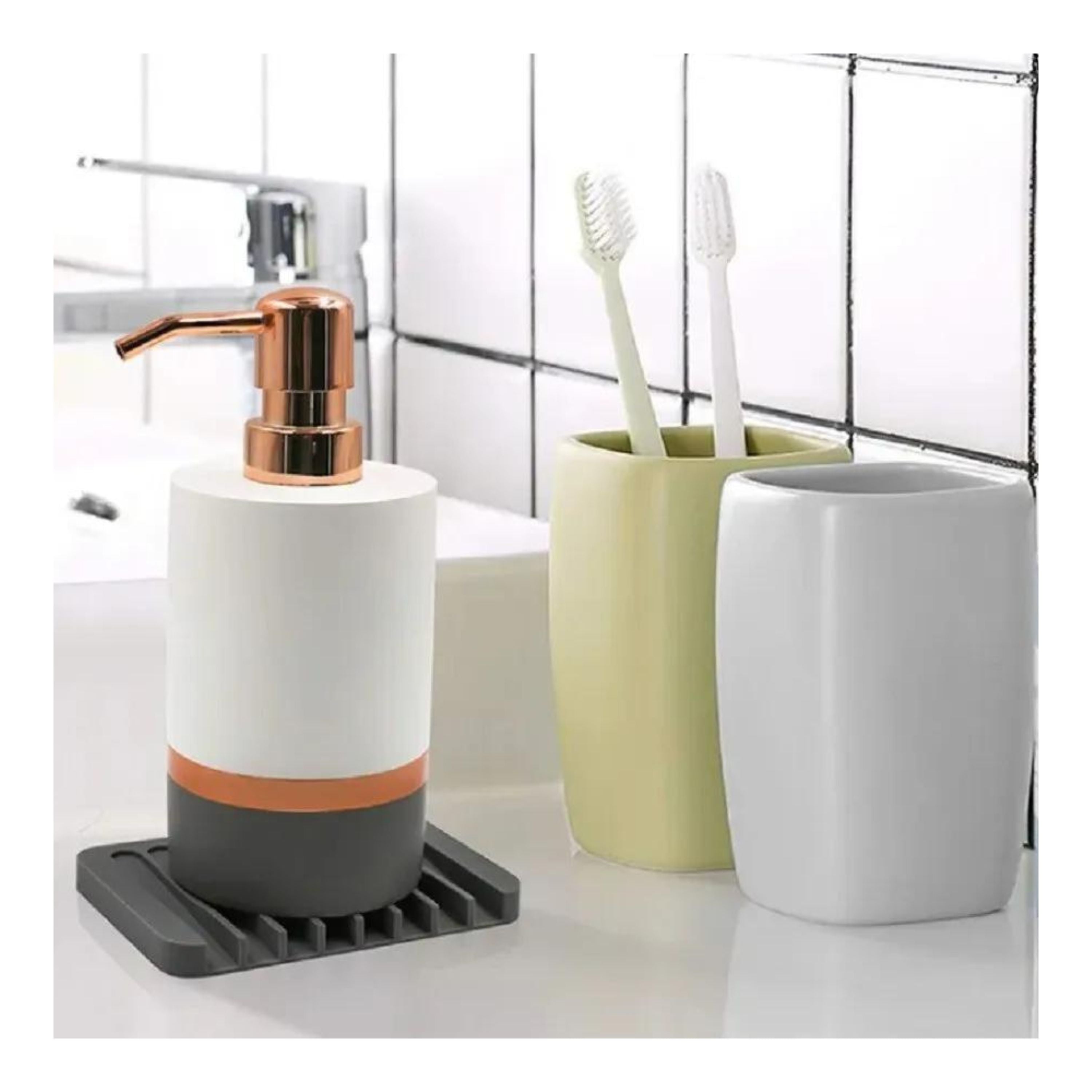Kitcheniva Silicone Self-Draining Soap Dish