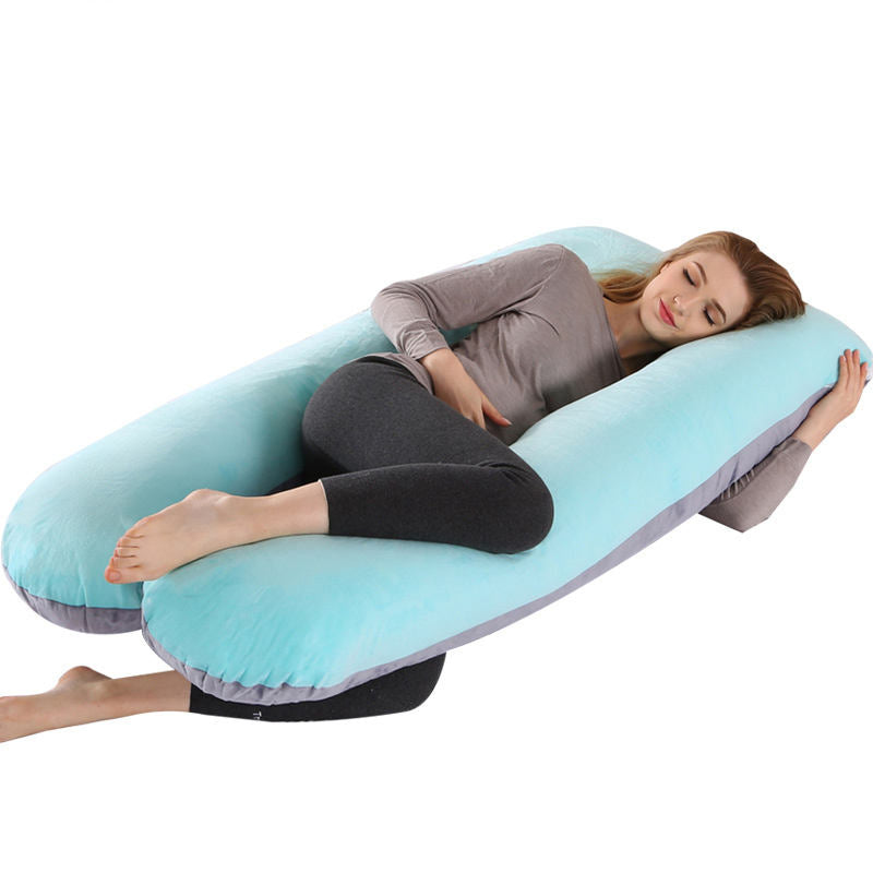 Kitcheniva Pregnancy Body Pillow Contoured U Shape Extra Comfort