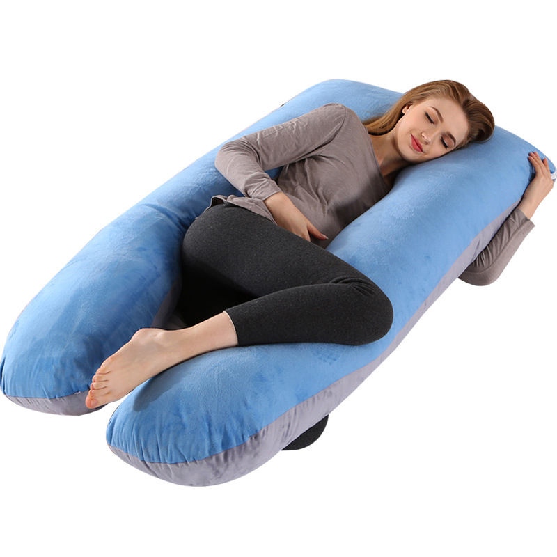 Kitcheniva Pregnancy Body Pillow Contoured U Shape Extra Comfort