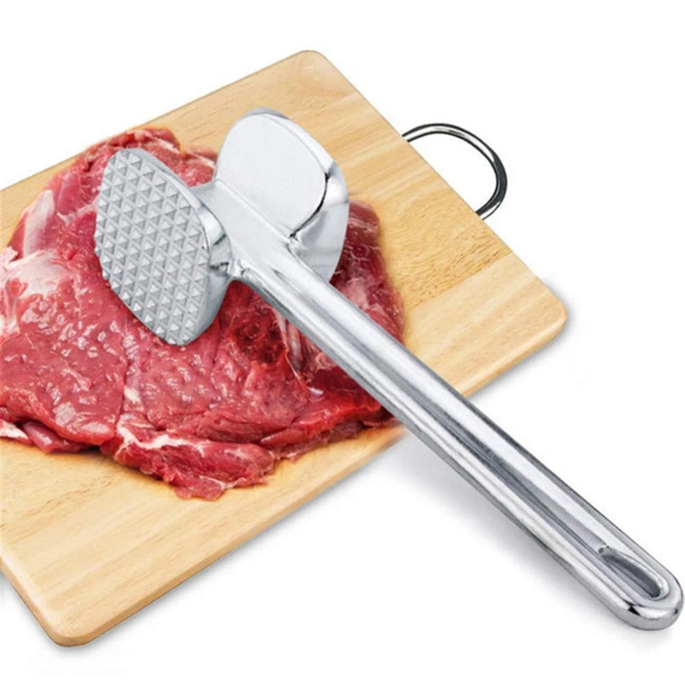 Kitcheniva Stainless Steel Meat Tenderizer Hammer Double Side Mallet