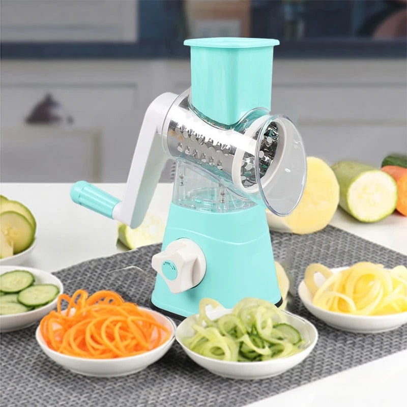 Multifunctional Hand Crank Vegetable Cutter