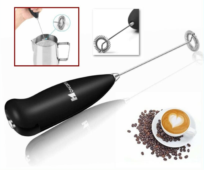 Kitcheniva Handheld Electric Blender Milk Frother Whisk Foam Maker