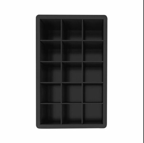 Kitcheniva Ice Cube Tray Silicone Water 15 Cube Flexible