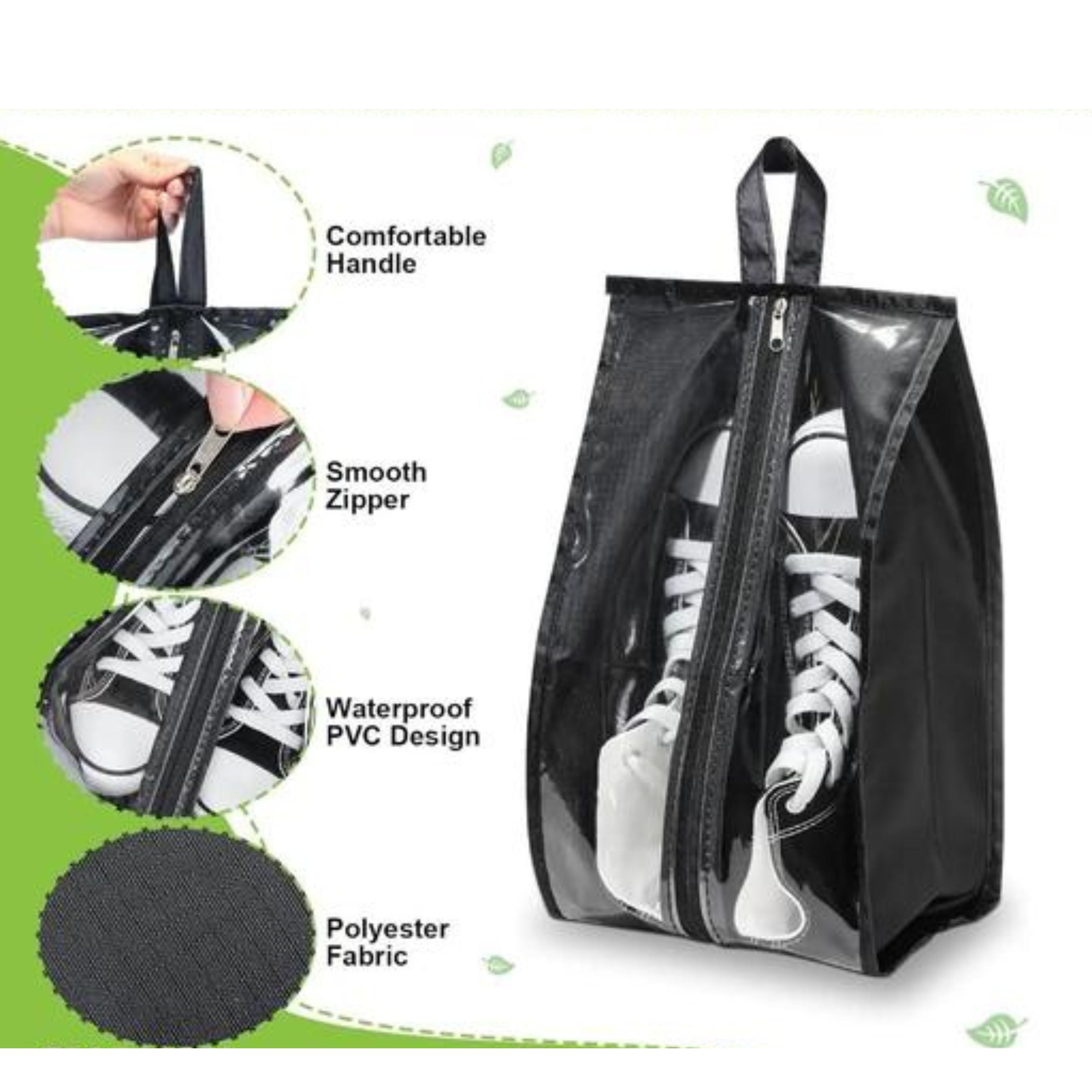 Kitcheniva Large Travel Shoe Bag 3 Pcs
