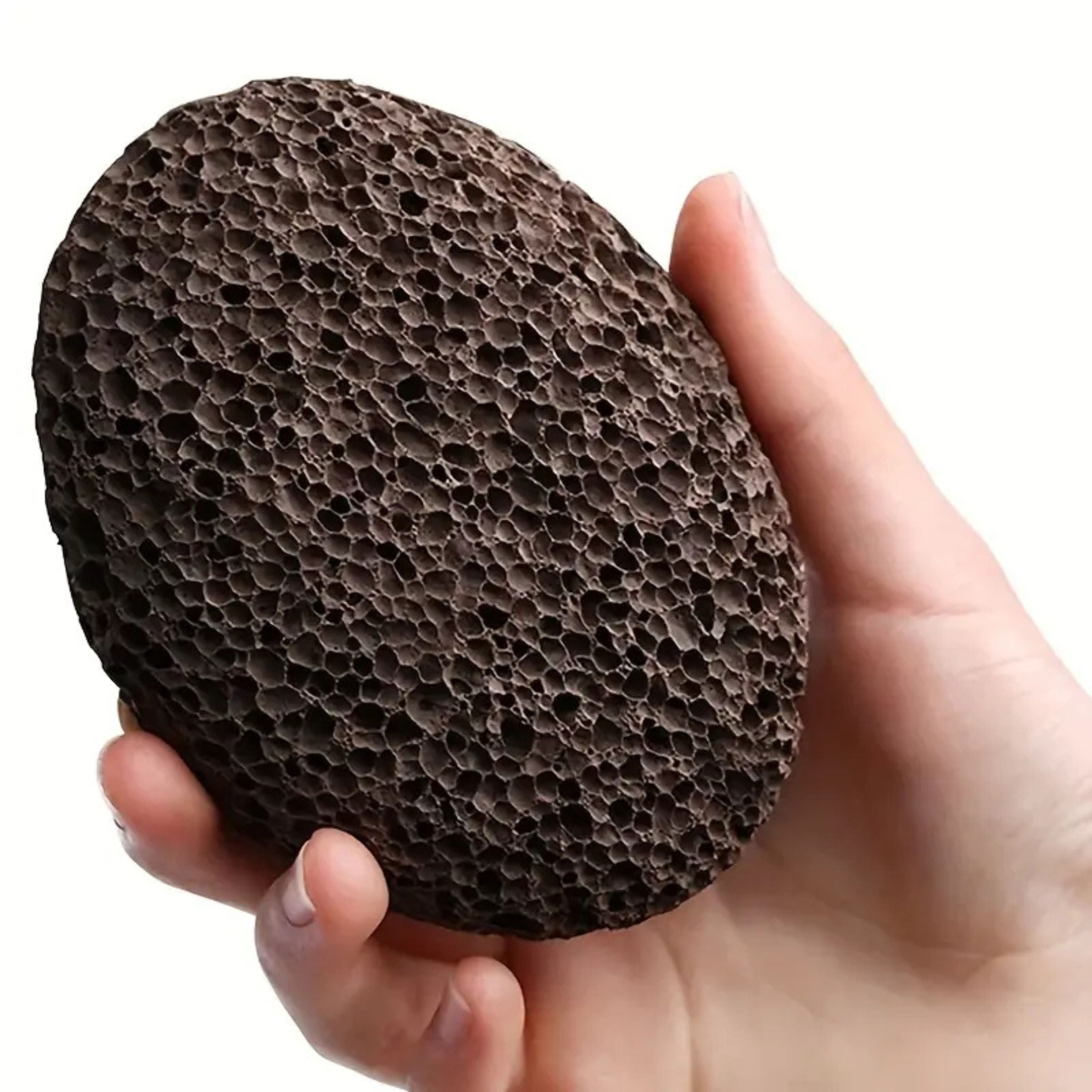 Kitcheniva 2 Pack Natural Volcanic Pumice Stone Foot File - Natural Callus Remover & Foot Scrubber