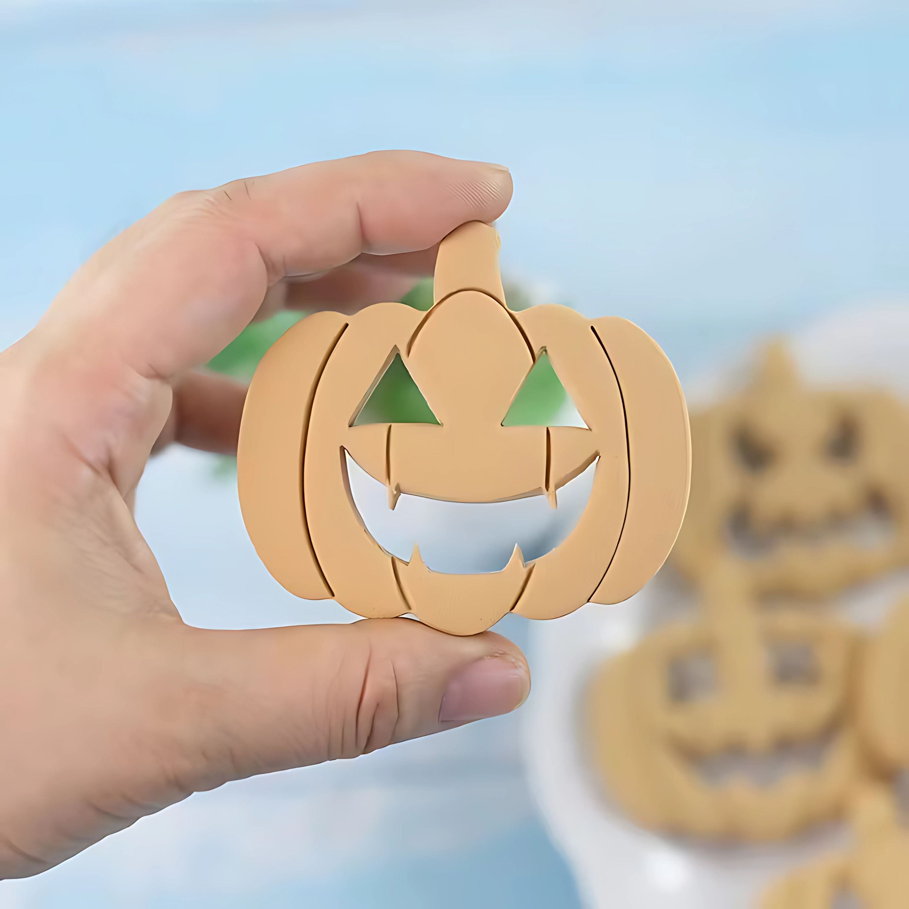 Kitcheniva Halloween Pumpkin Cookie Cutter Set 9 pcs