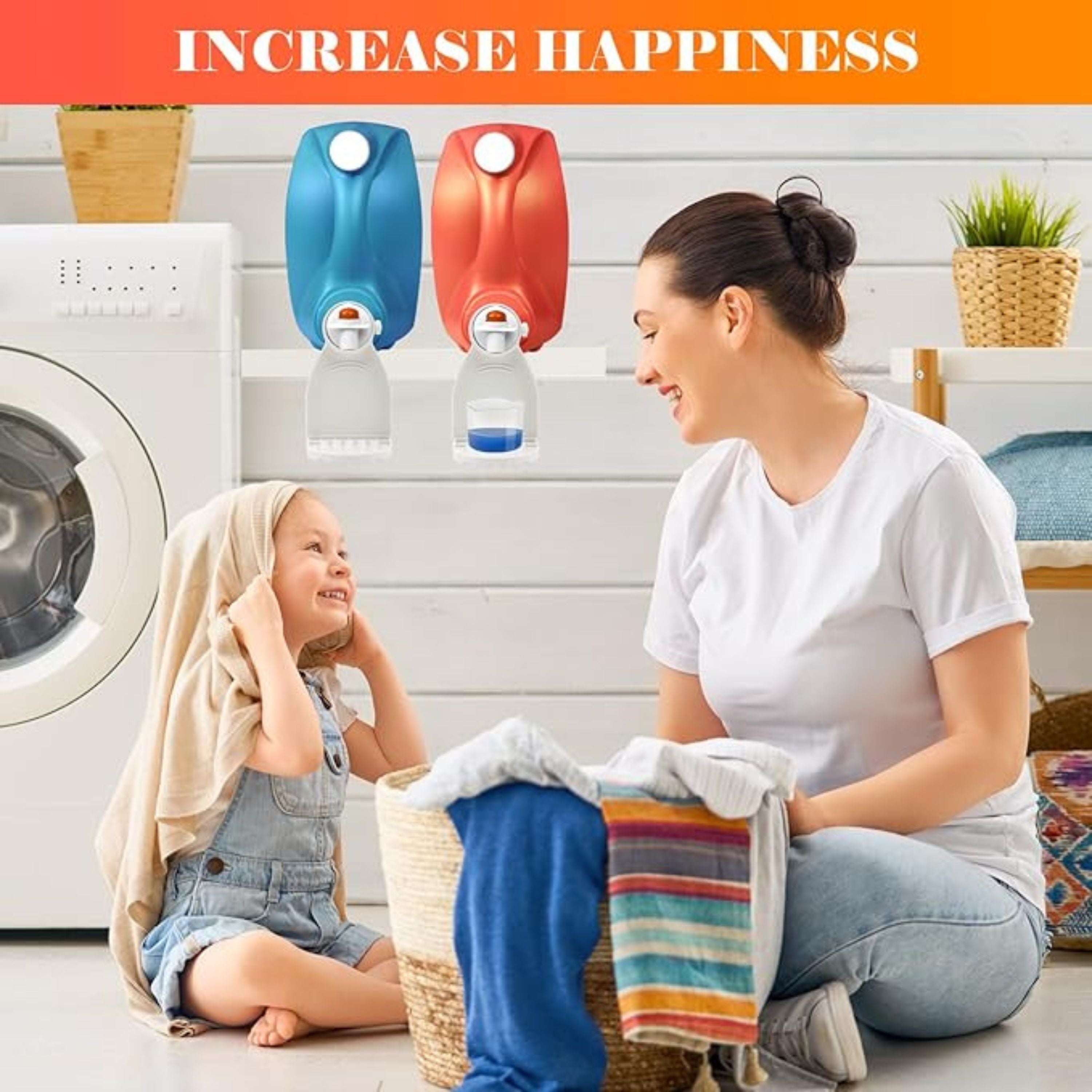 Kitcheniva Laundry Detergent Cup Holder Drip Catcher 2 Pcs