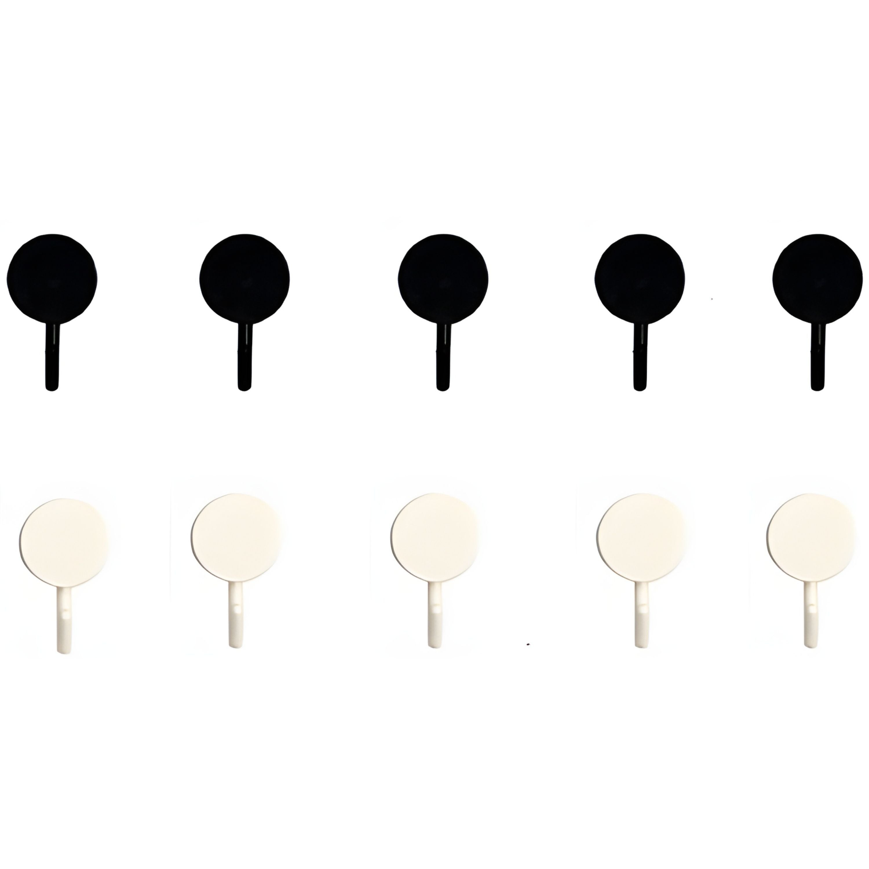 Kitcheniva Heavy Duty Self Adhesive Wall Hooks 10 Pcs