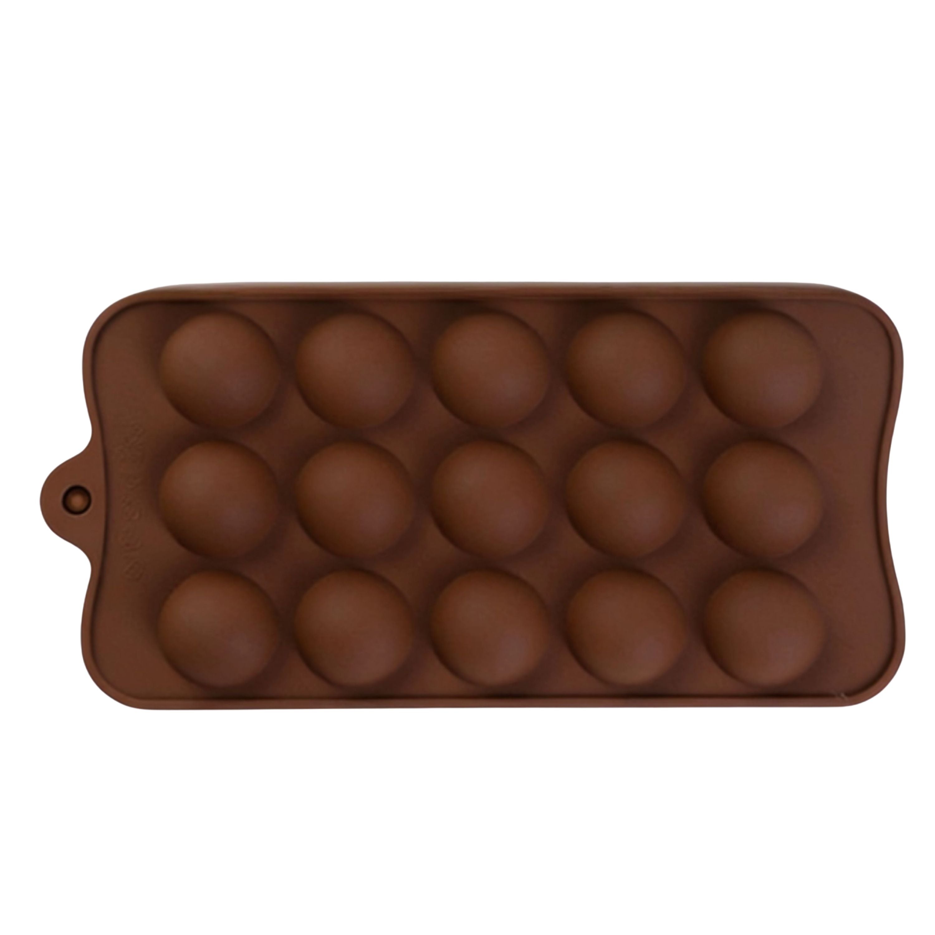 Kitcheniva Silicone Half Sphere Chocolate Drop Mold (4.1 x 8.4 Inch)