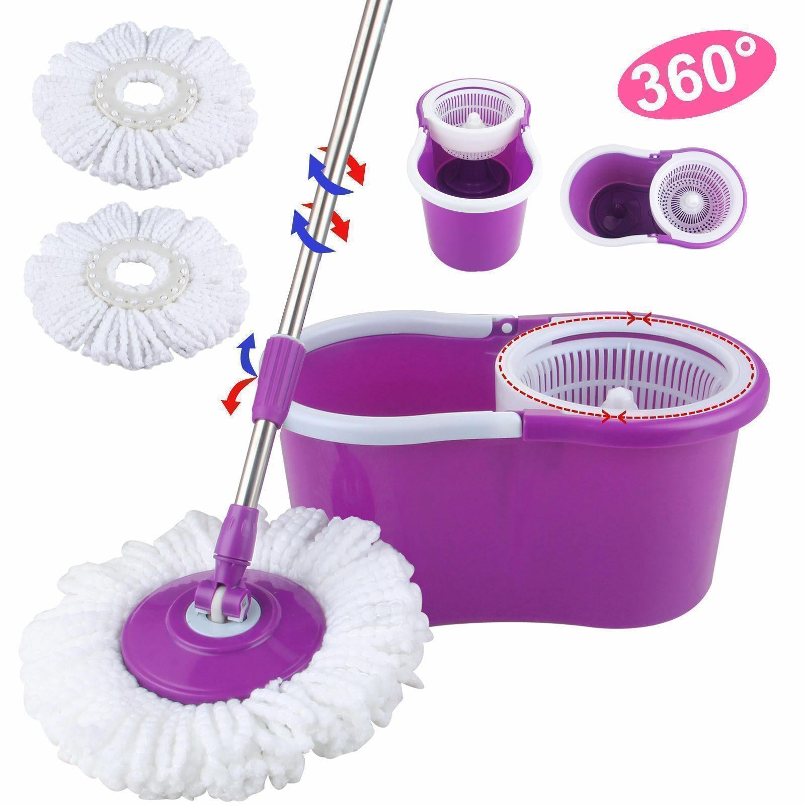 Microfiber Magic 360° Easy Spinning Floor Mop