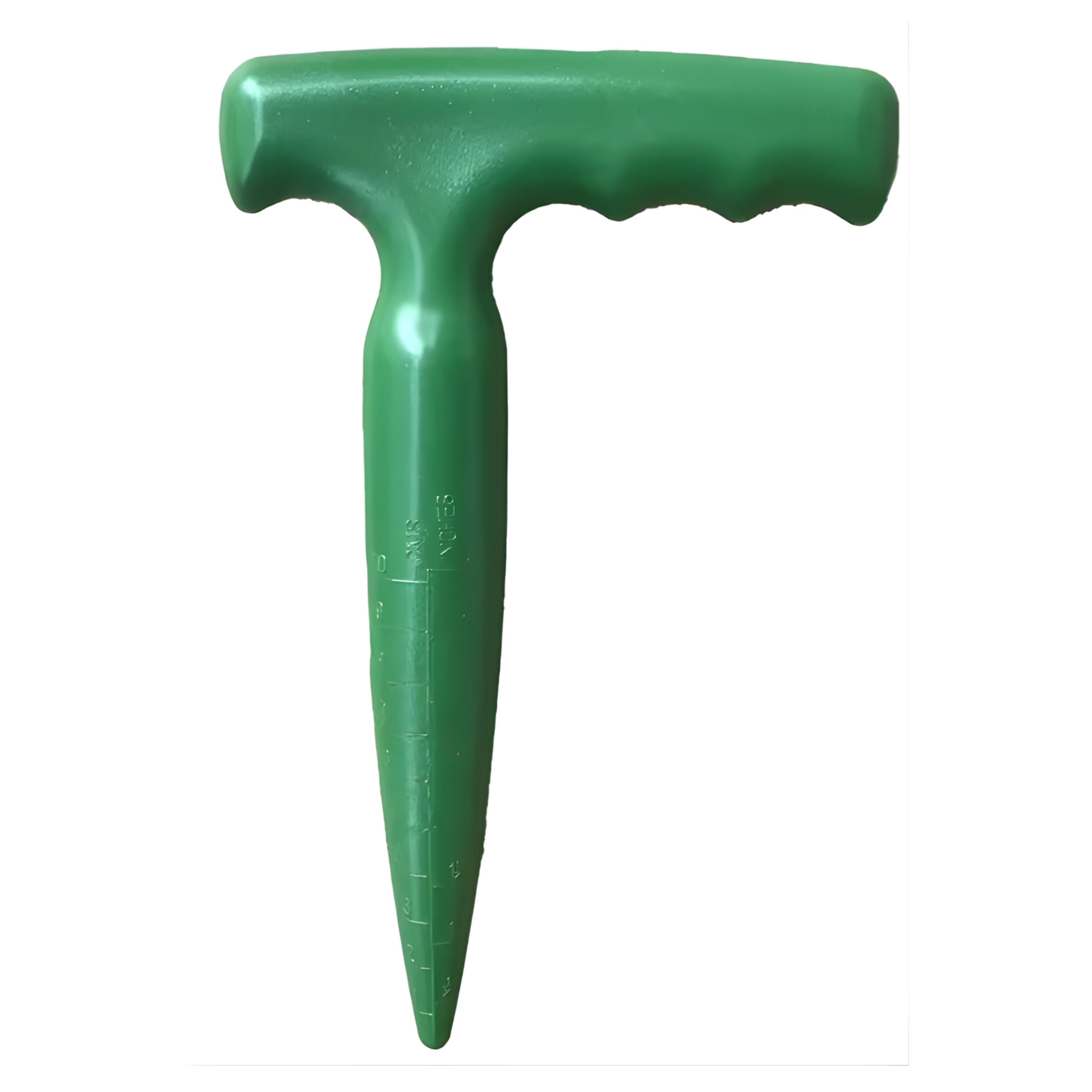 Kitcheniva Garden Hole Digging Dibber Tool with Depth Measurements - Used to Dig Holes for Planting Seeds and Seedlings