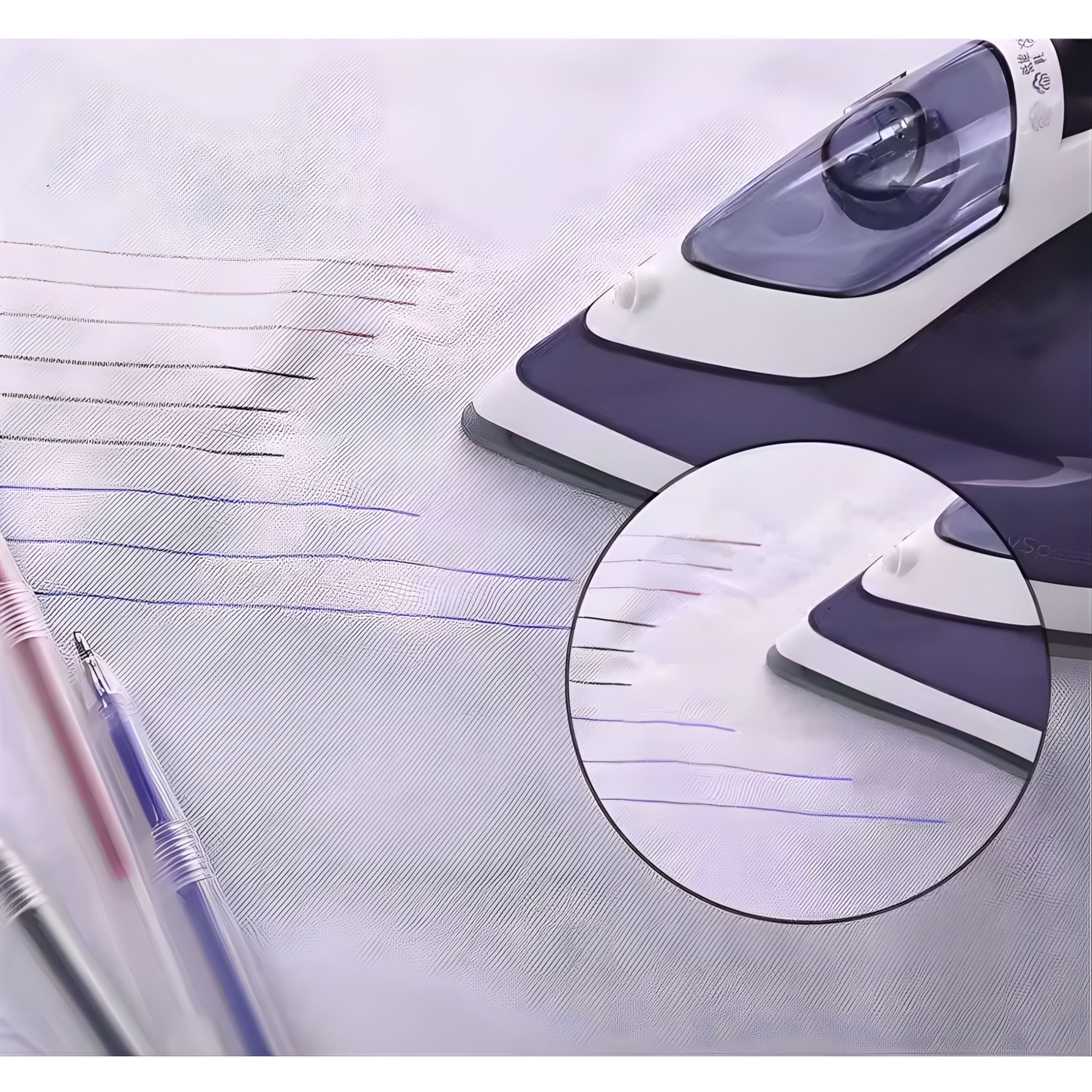 Kitcheniva Heat Erasable Fabric Pen for Sewing 10 Pcs - Disappearing Ink with Heat Application