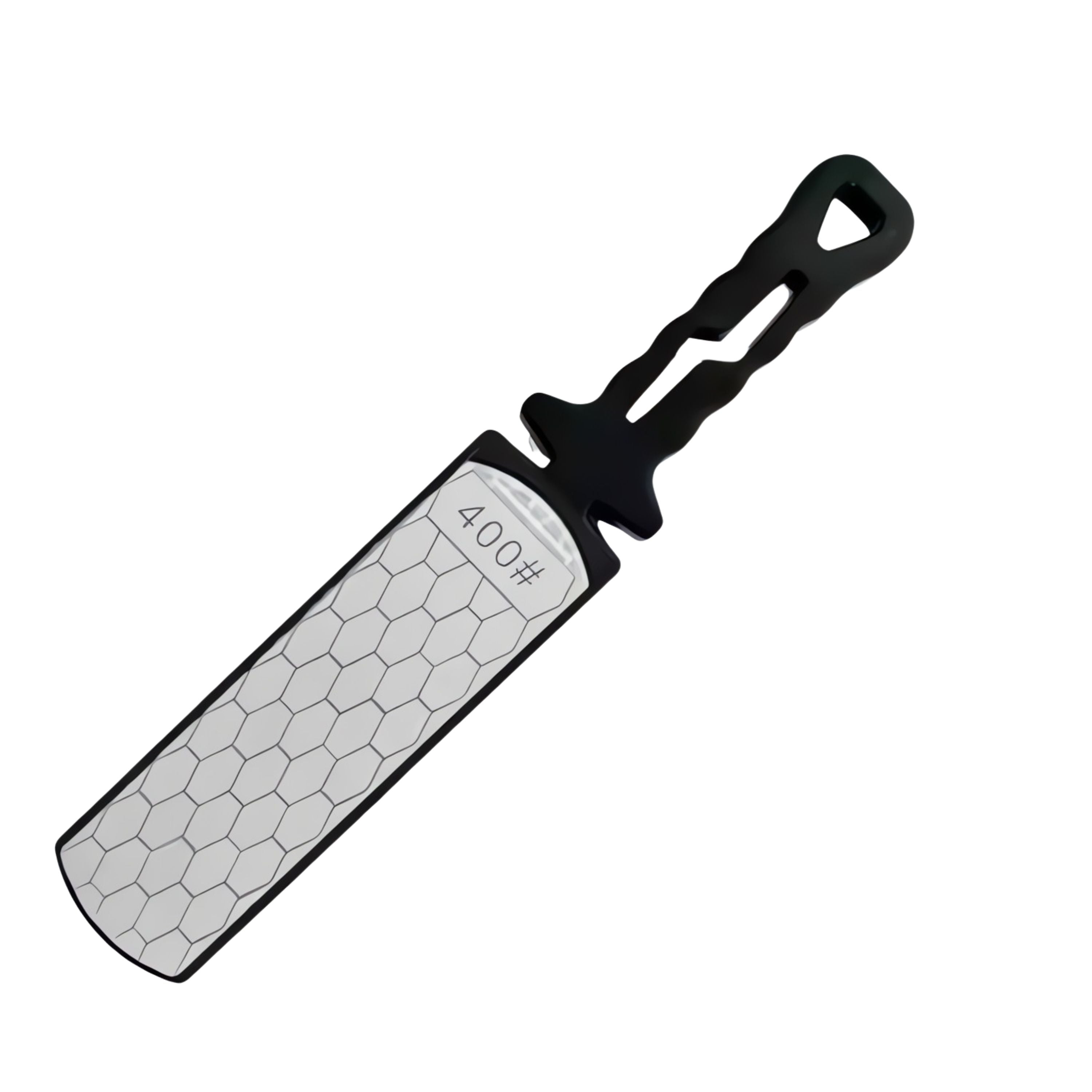 Kitcheniva 5-in-1 Diamond Knife Sharpener - Titanium Coated with Scissor Sharpener Attachment