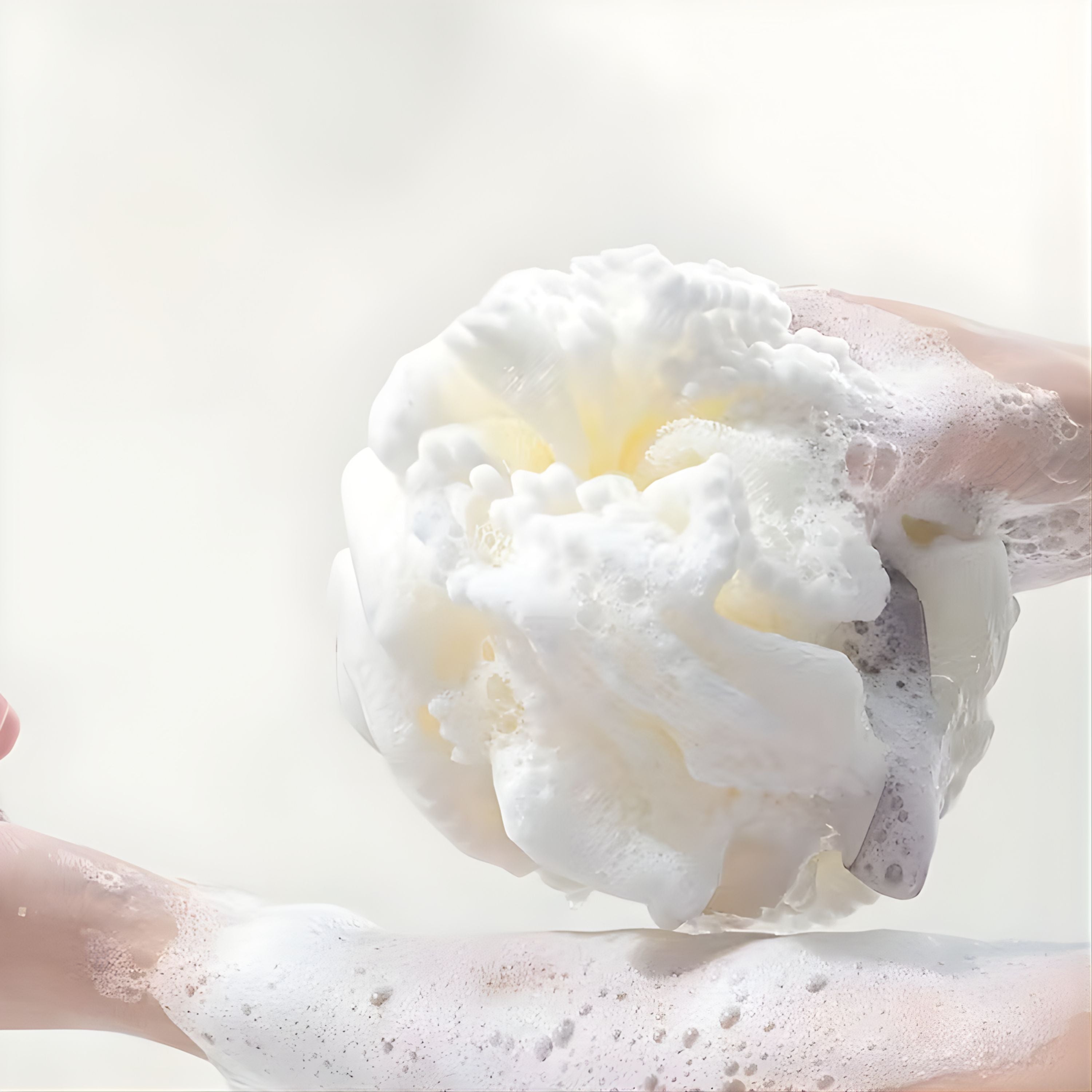 Kitcheniva 4 Pack Exfoliating Lace Soft Loofah Sponge