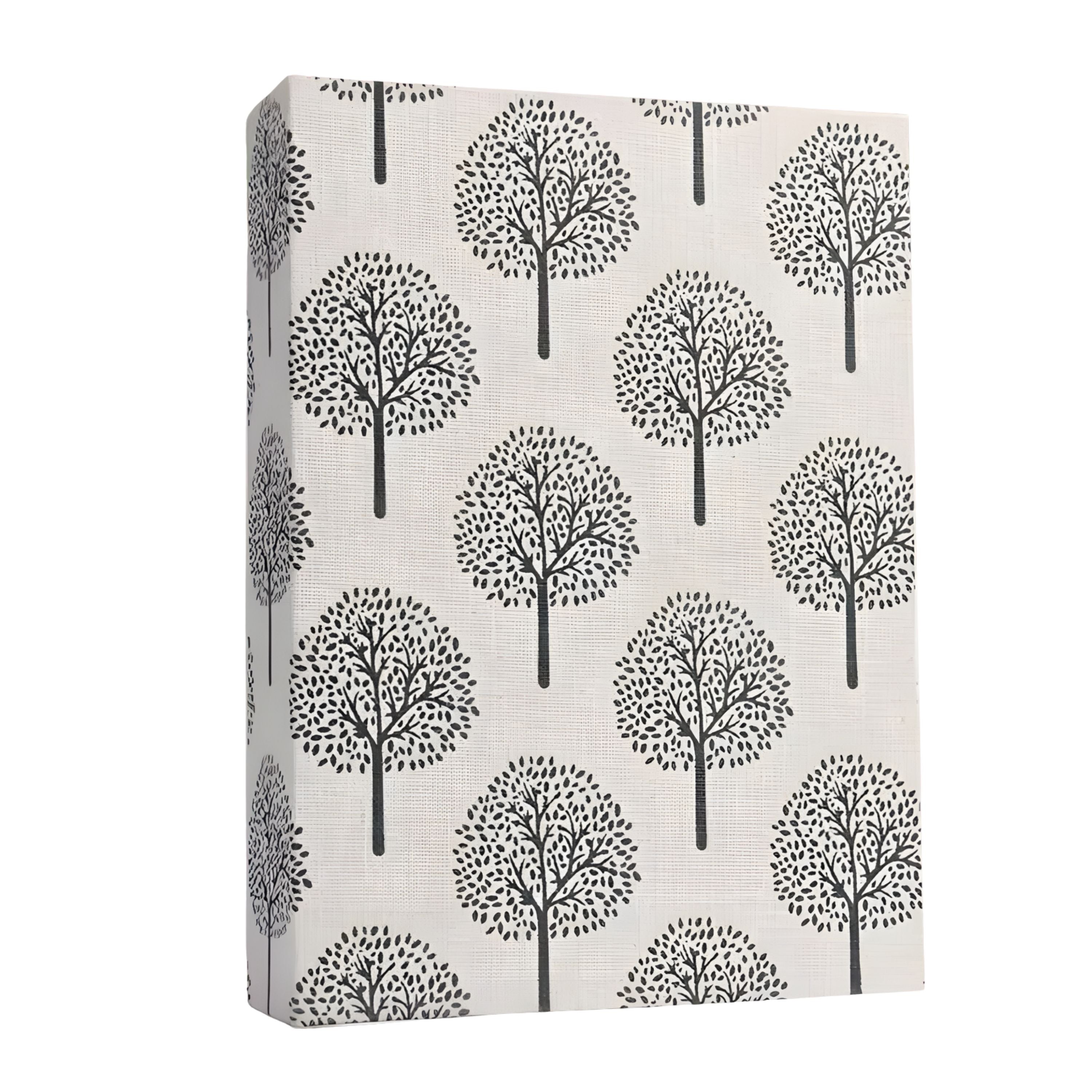 Kitcheniva Small Linen Cover Photo Album for 100 Photos, 4x6 Photo Album, Tree Design