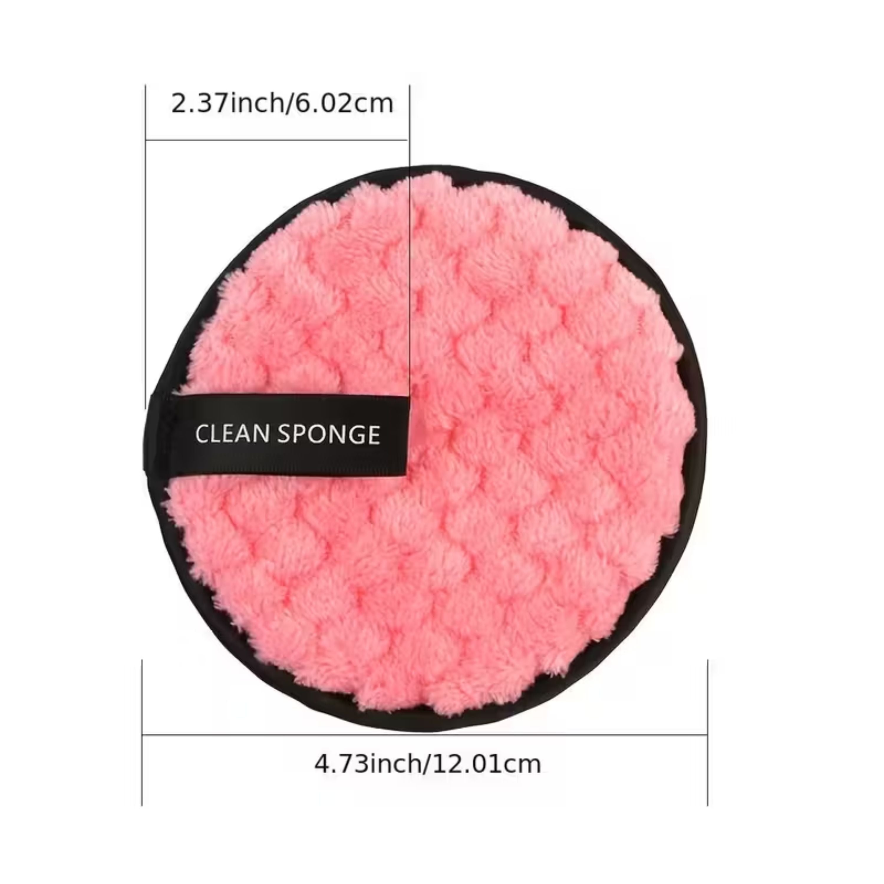 Kitcheniva 4 Pack Reusable Soft Makeup Remover Pads - Facial Cleanser Pads