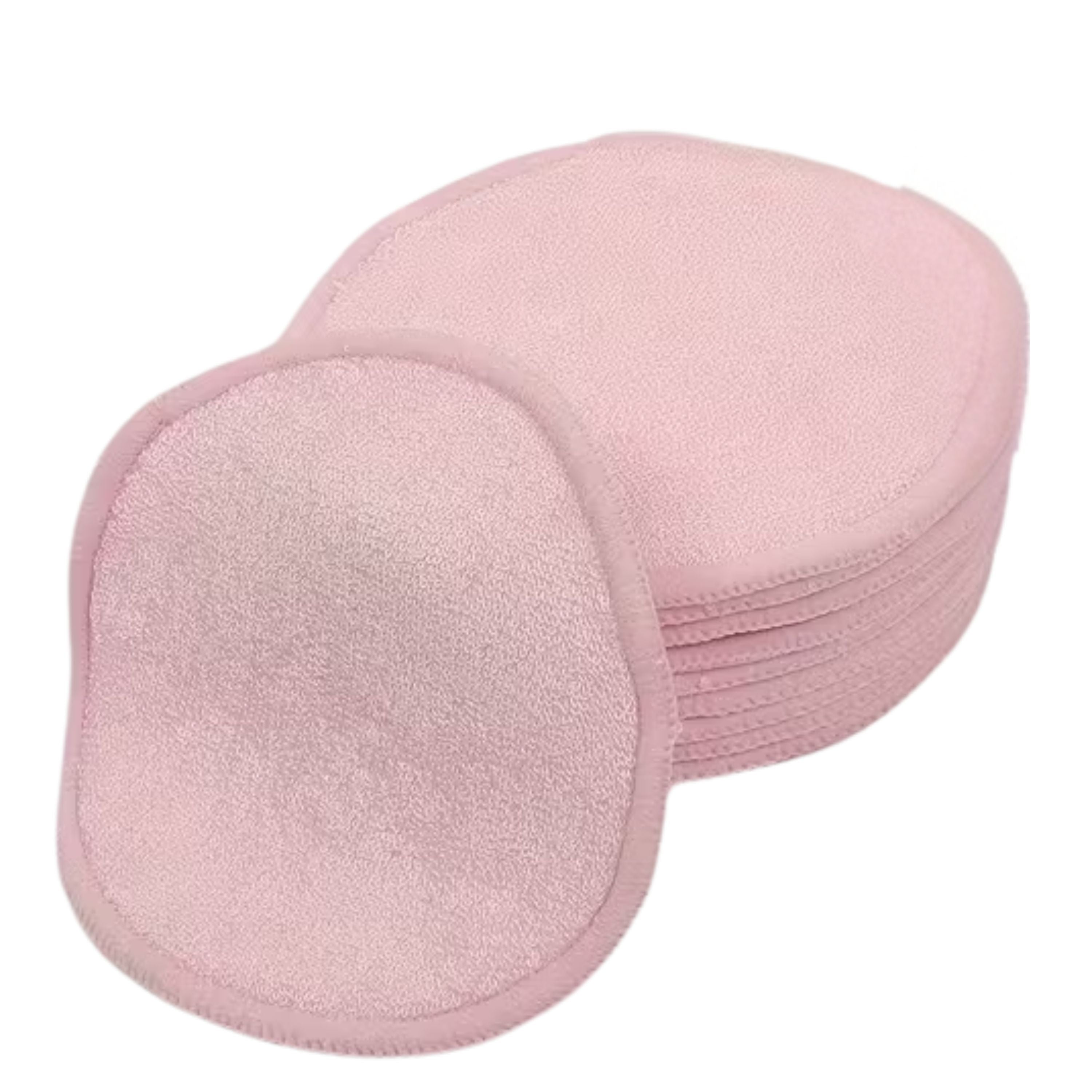 Kitcheniva 10 Pack Reusable Soft Makeup Remover Pads, Pink