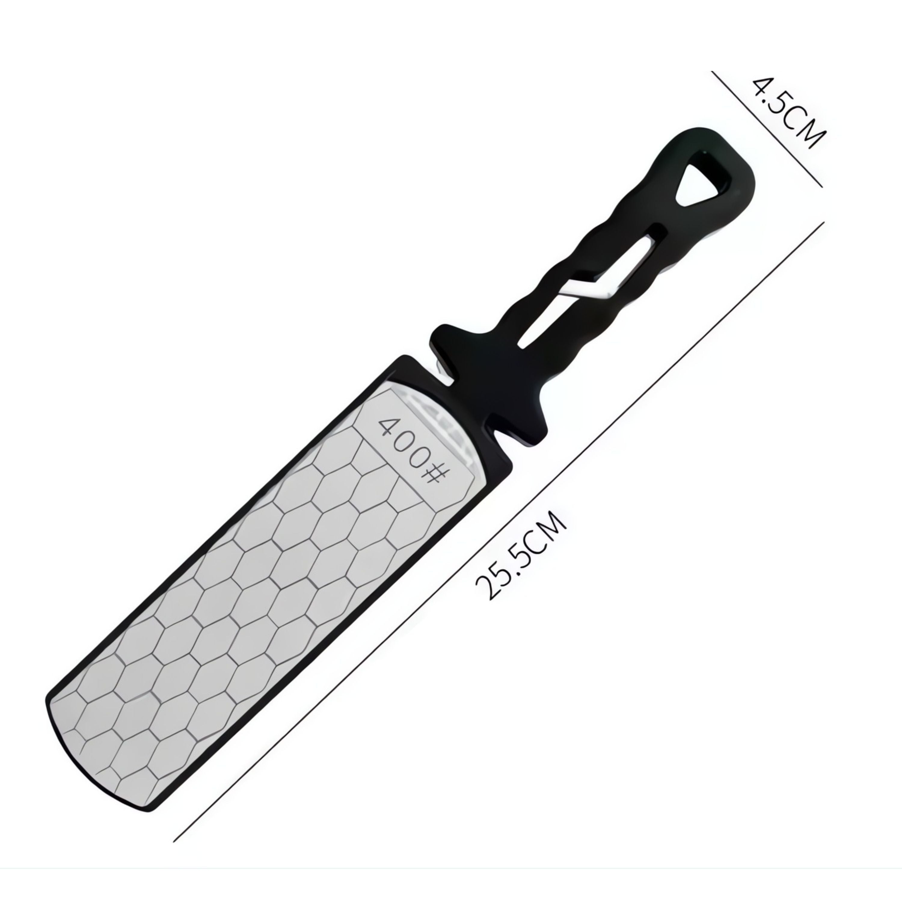 Kitcheniva 5-in-1 Diamond Knife Sharpener - Titanium Coated with Scissor Sharpener Attachment