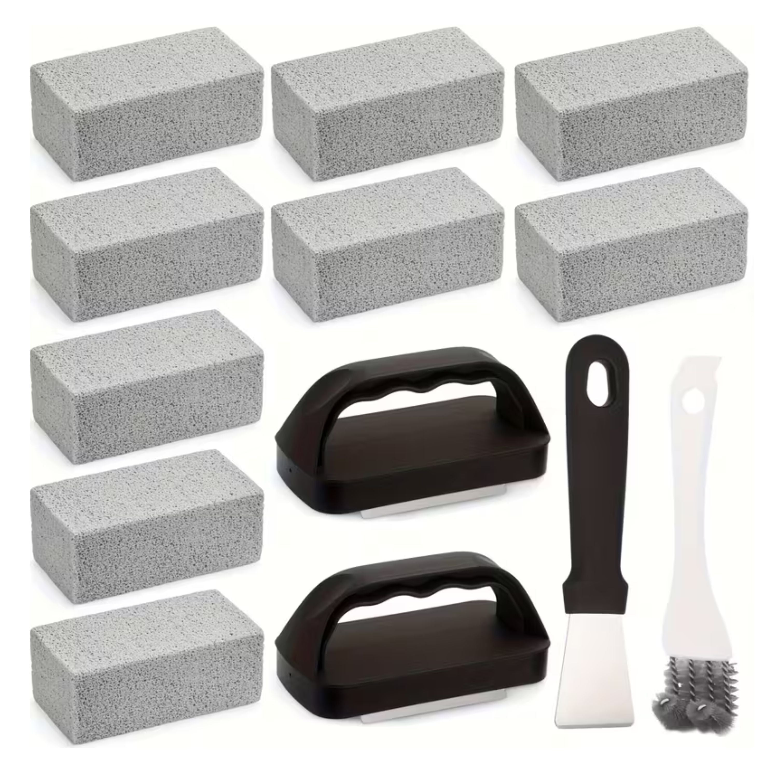 Kitcheniva Heavy-Duty Grill & Pot Cleaning Set 13 Pcs