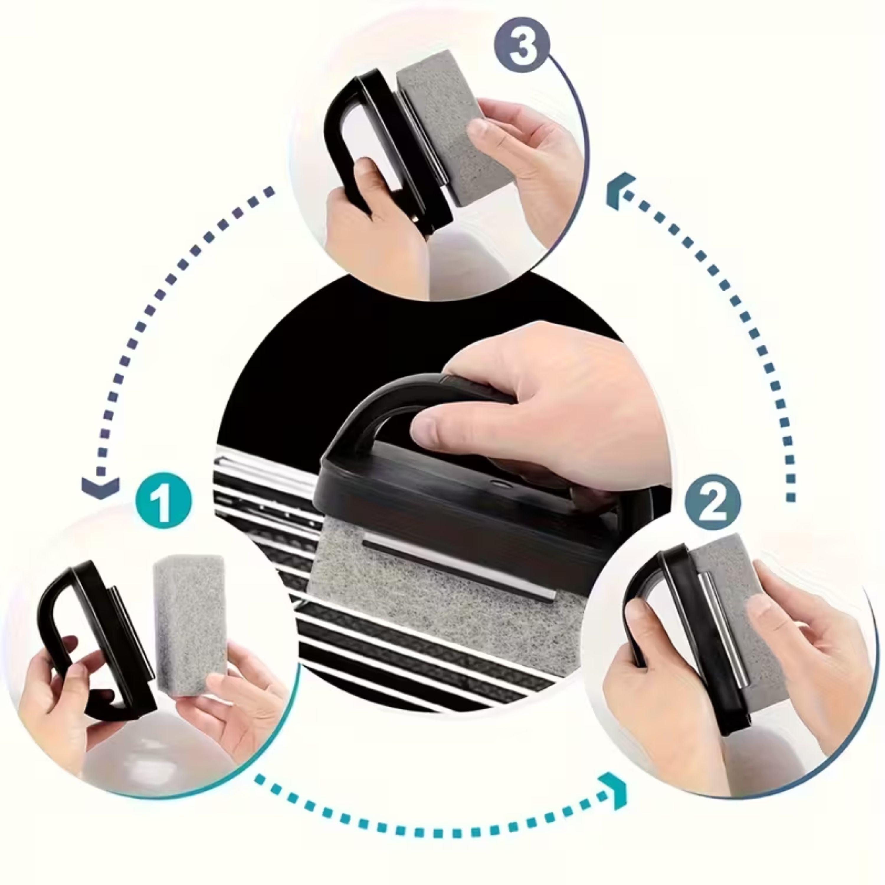 Kitcheniva Heavy-Duty Grill & Pot Cleaning Set 13 Pcs