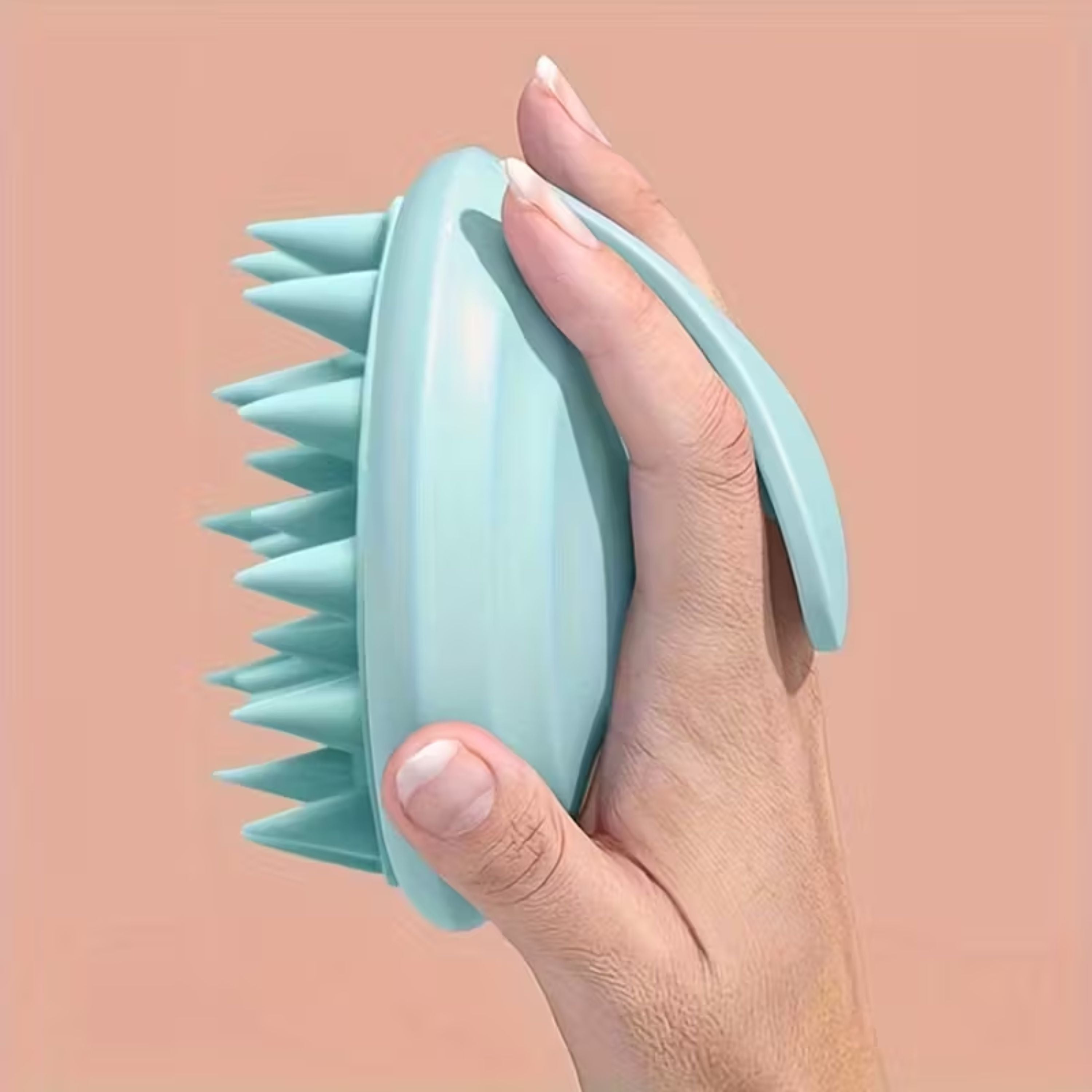 Kitcheniva Silicone Hair Scalp Massage Brush 1 Pcs, Blue