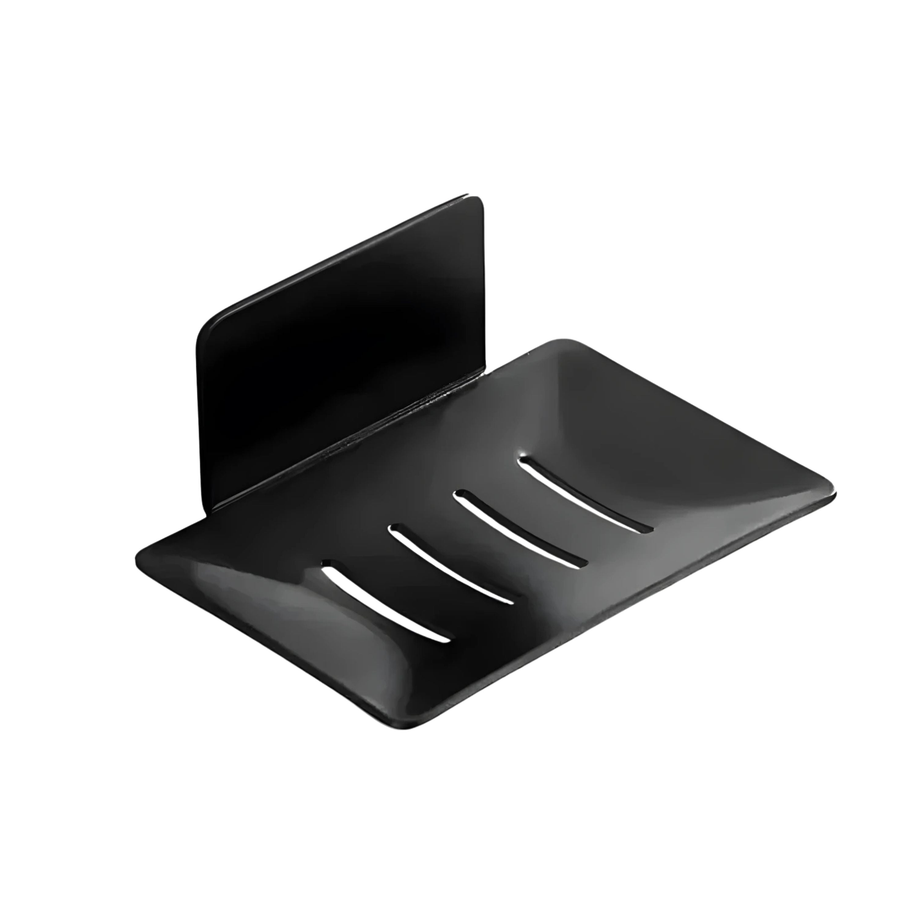 Kitcheniva Black Carbon Steel Wall Mounted Bathroom Soap Holder
