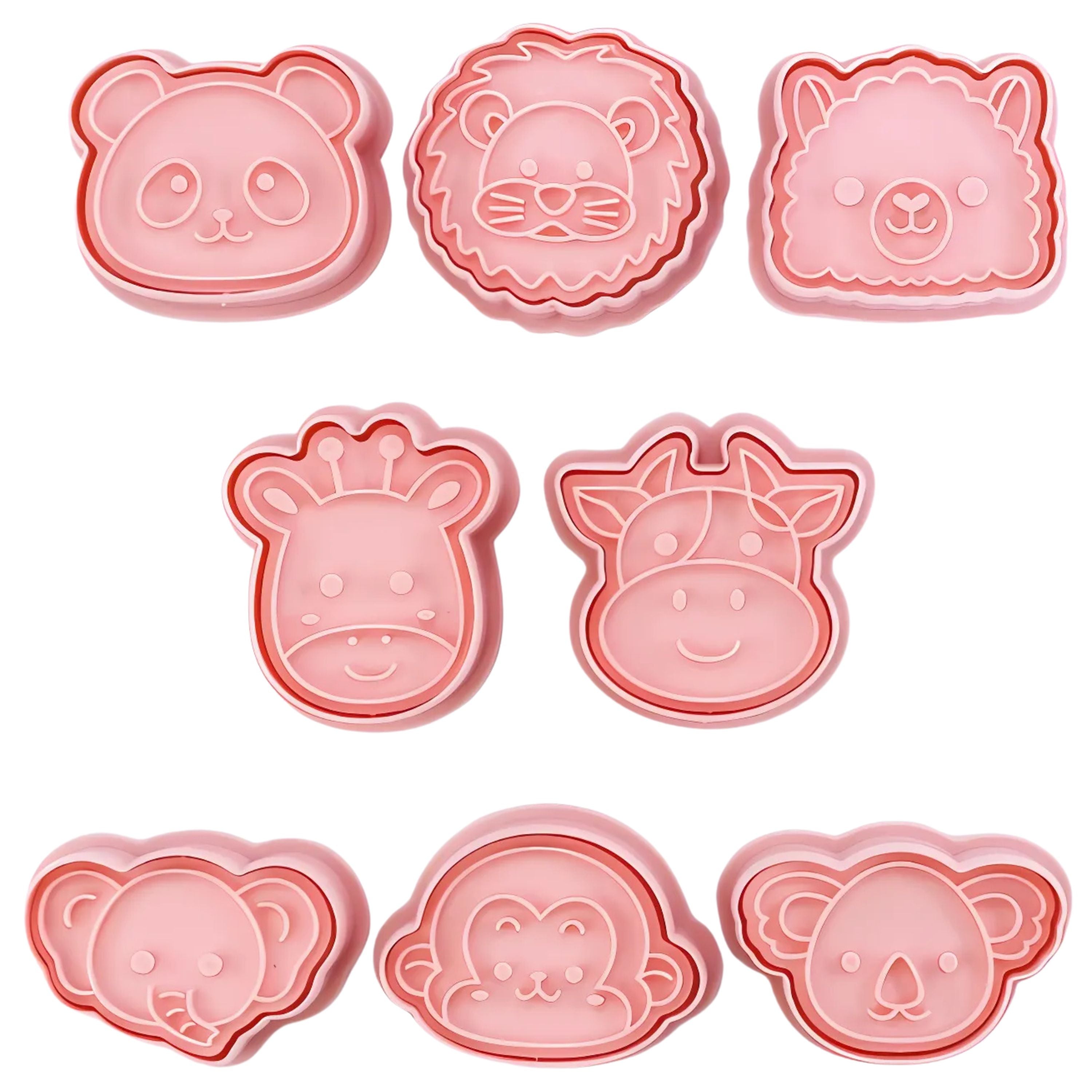 Kitcheniva Animal Cookie Cutter Set 8 Pcs
